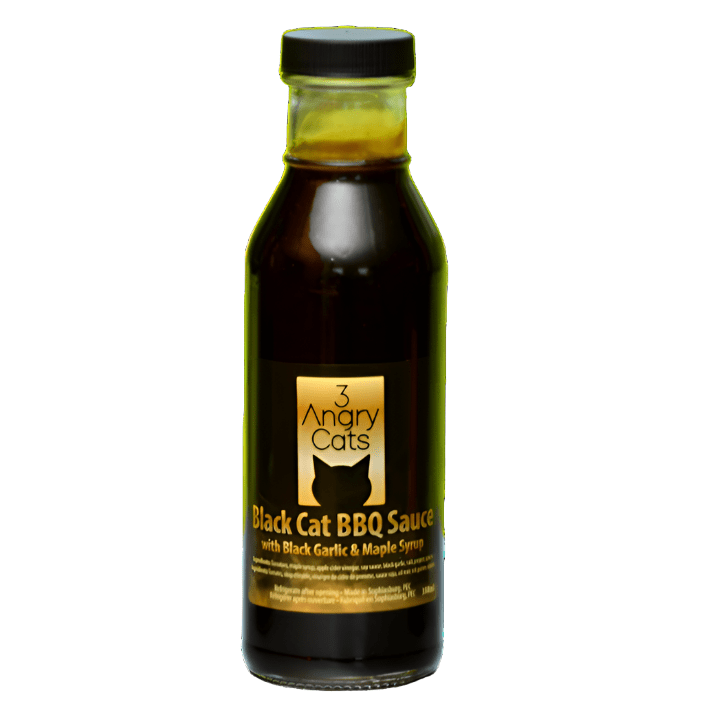 3 Angry Cats Black Cat BBQ Sauce - Modern Hustle Marketplace