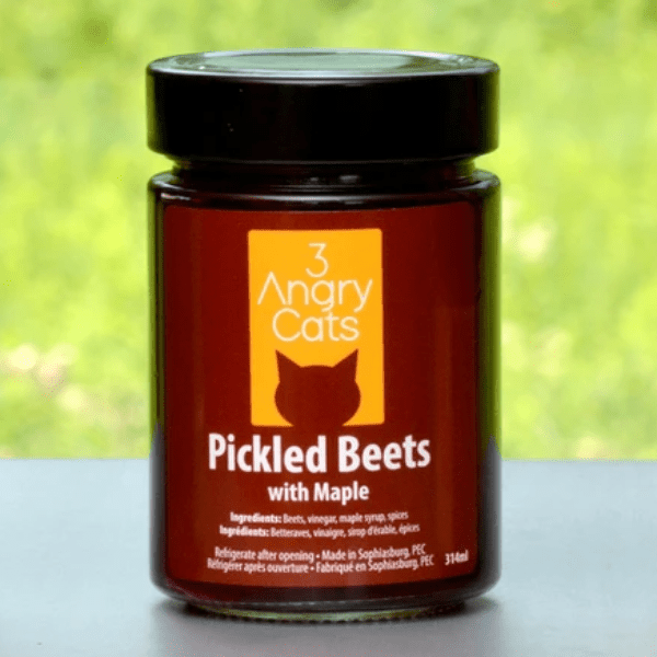 3 Angry Cats Pickled Beets with Maple - Modern Hustle Marketplace