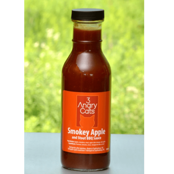 3 Angry Cats Stout & Smokey Apple BBQ Sauce - Modern Hustle Marketplace