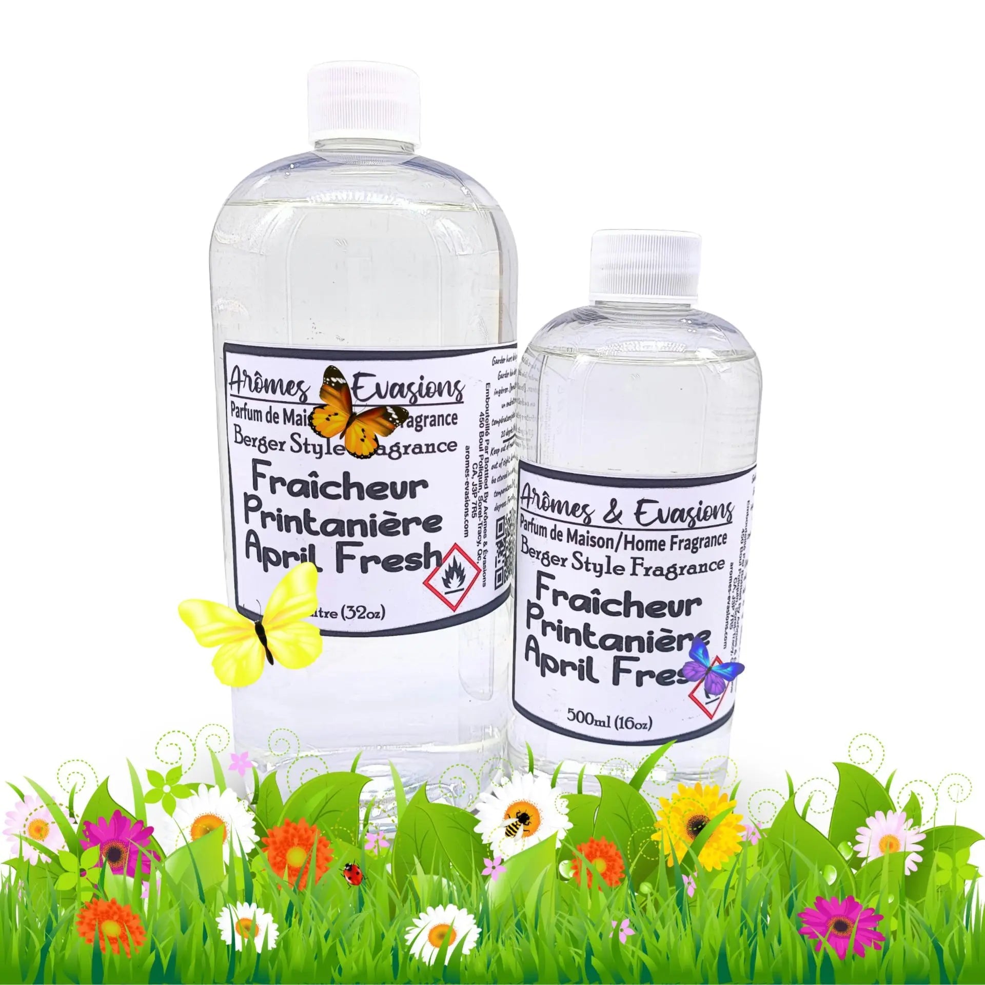 Arômes & Évasions - Compatible with Lampe Berger - Refill Fragrance - April Fresh