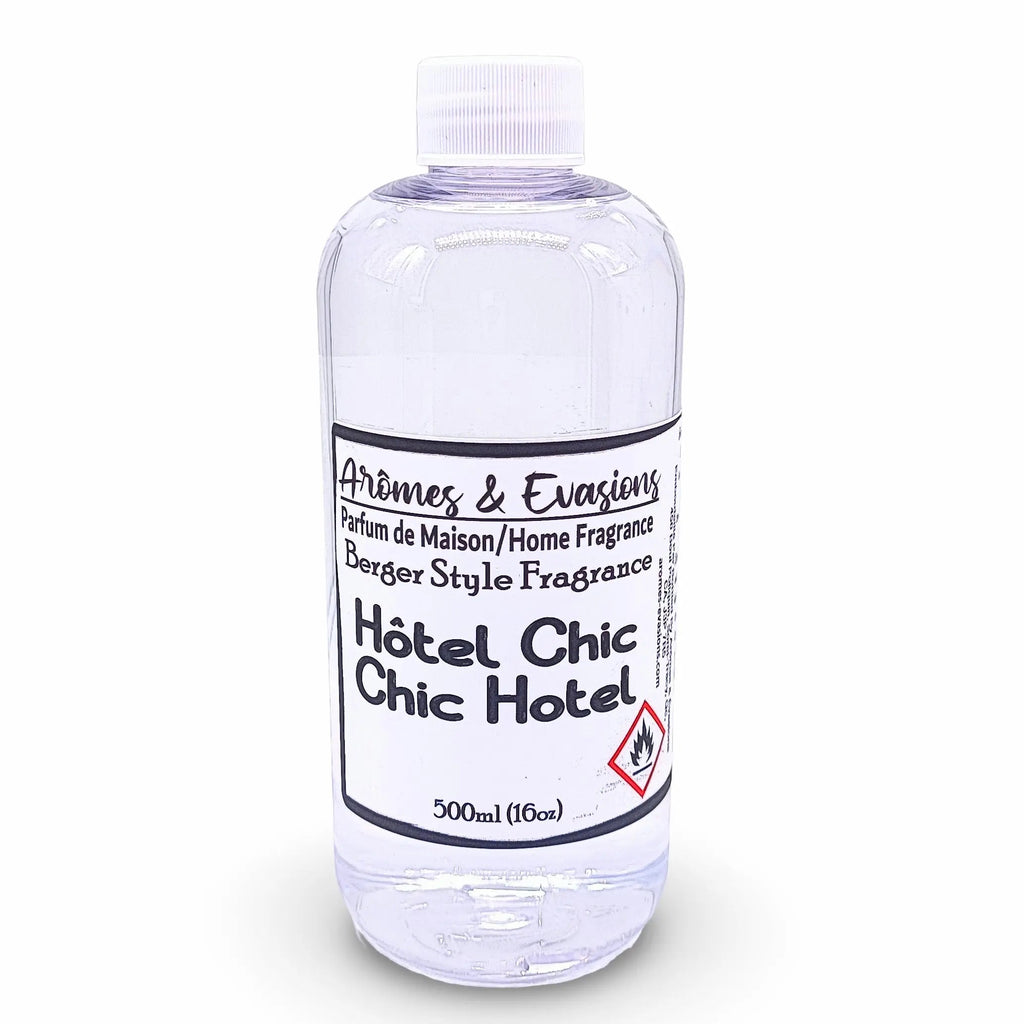 Arômes & Évasions - Compatible with Lampe Berger - Refill Fragrance - Chic Hotel
