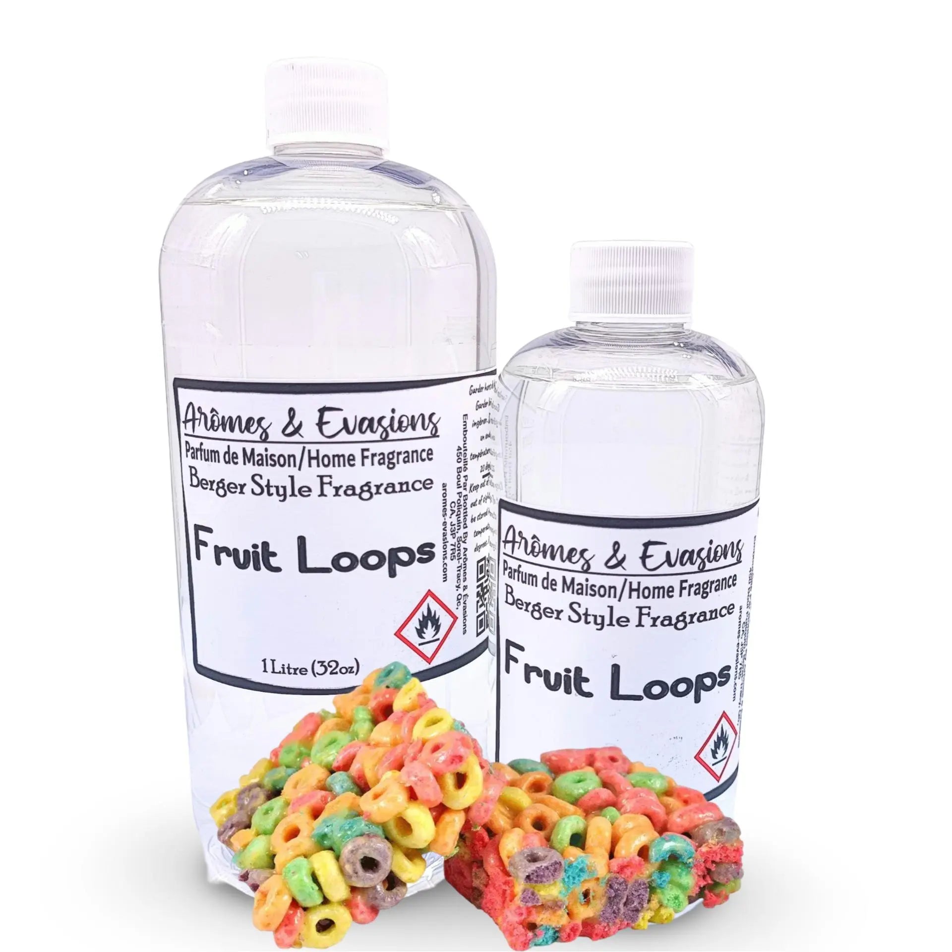 Arômes & Évasions - Compatible with Lampe Berger - Refill Fragrance - Fruit Loops