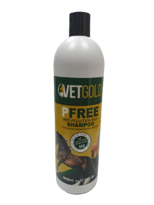 VetGold PFree Anti-Pollution Mud Shampoo