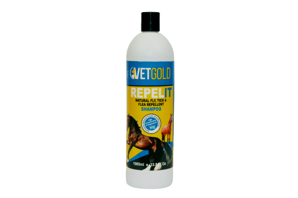 Repelit All Natural Fly, Tick & Flea Repellent Shampoo