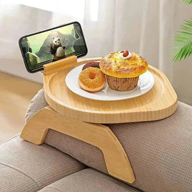 Home Decor Bamboo Sofa Portable Folding Tray