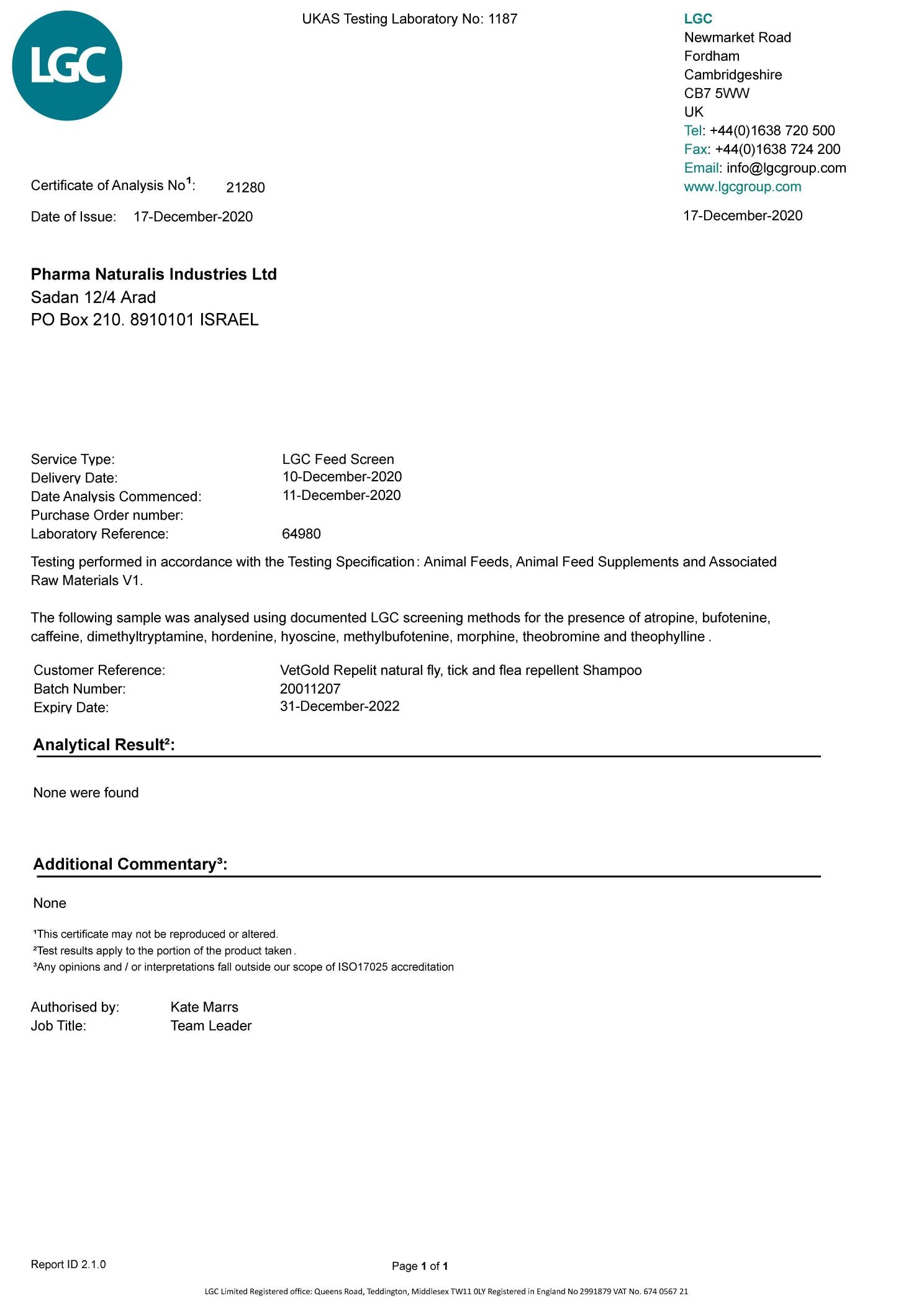 Repelit All Natural Fly, Tick & Flea Repellent Shampoo