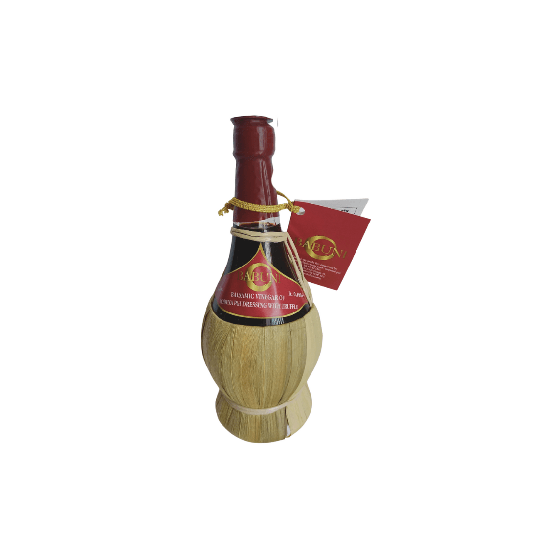 AGED Balsamic Condiment with White Truffle 100 ML mini classic flask (aged in barrels) - Modern Hustle Marketplace