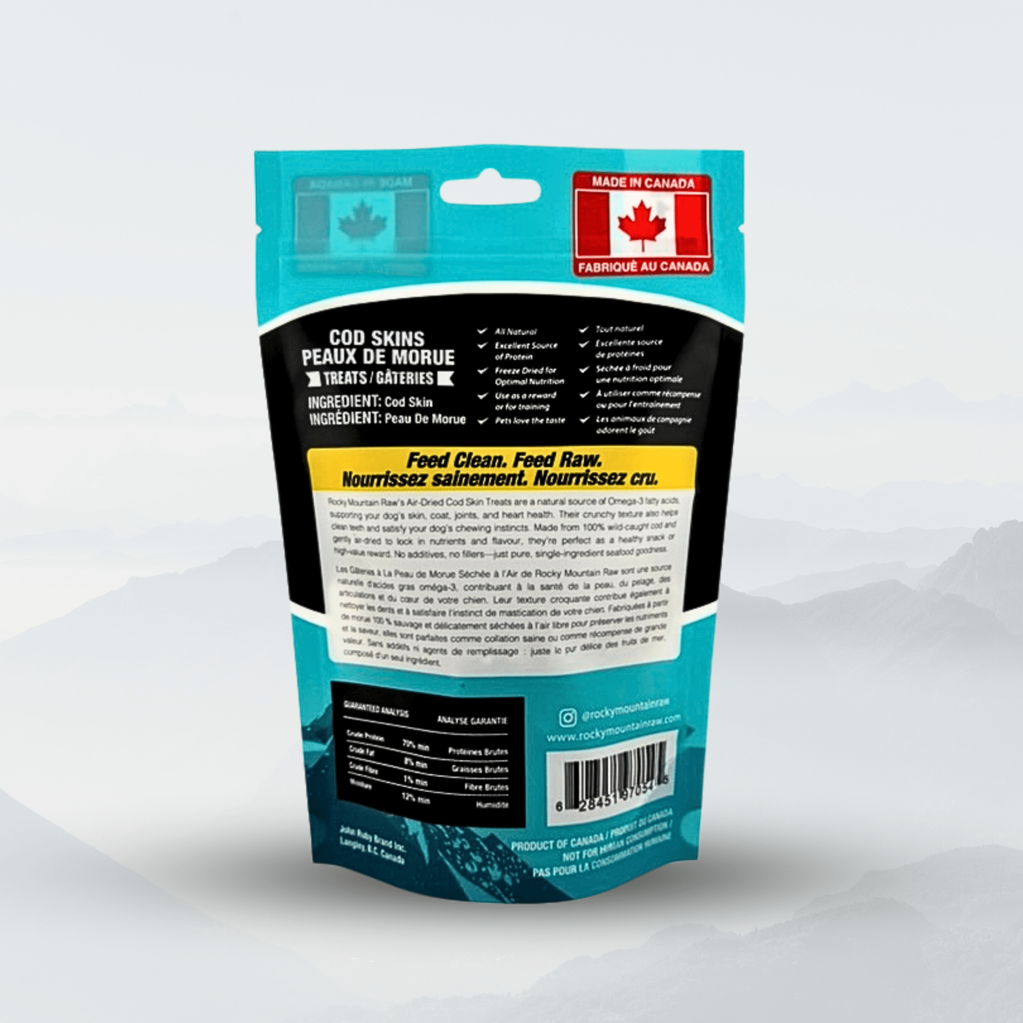 Air Dried Crispy Cod Skins 55g - Modern Hustle Marketplace