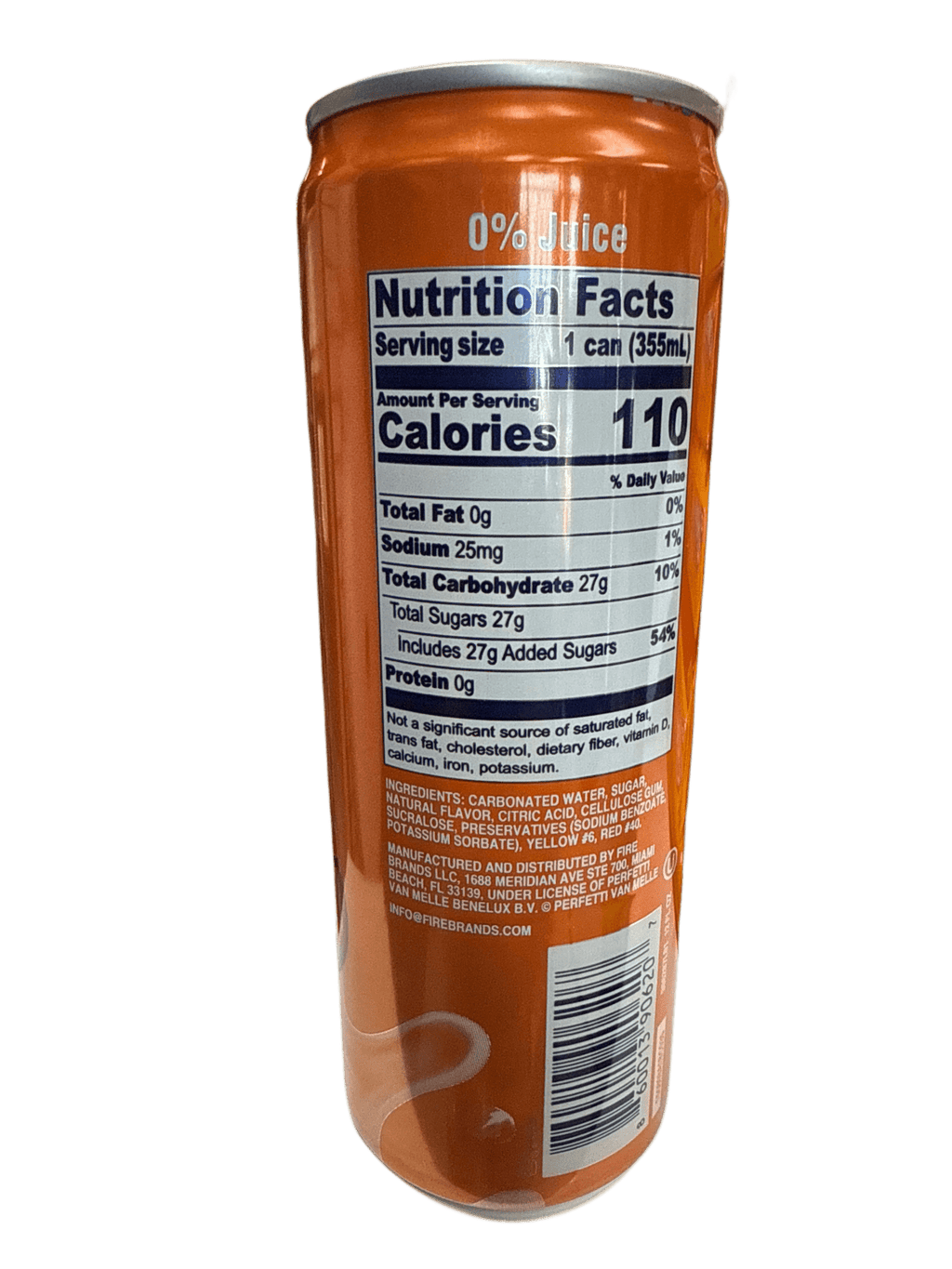 Air Heads Soda Orange Flavour 355ML – Exotic U.S Edition Drink - Modern Hustle Marketplace