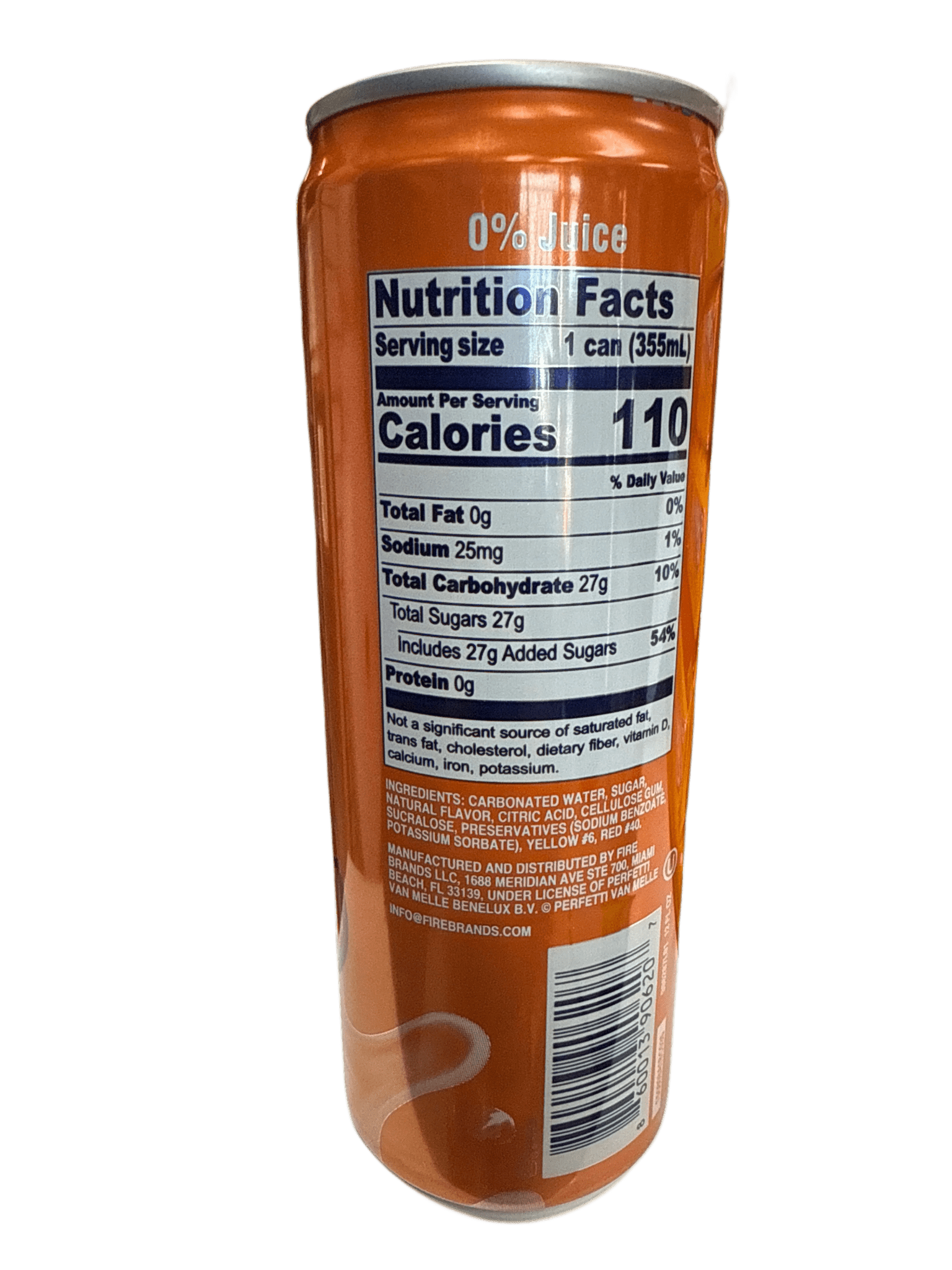 Air Heads Soda Orange Flavour 355ML – Exotic U.S Edition Drink - Modern Hustle Marketplace