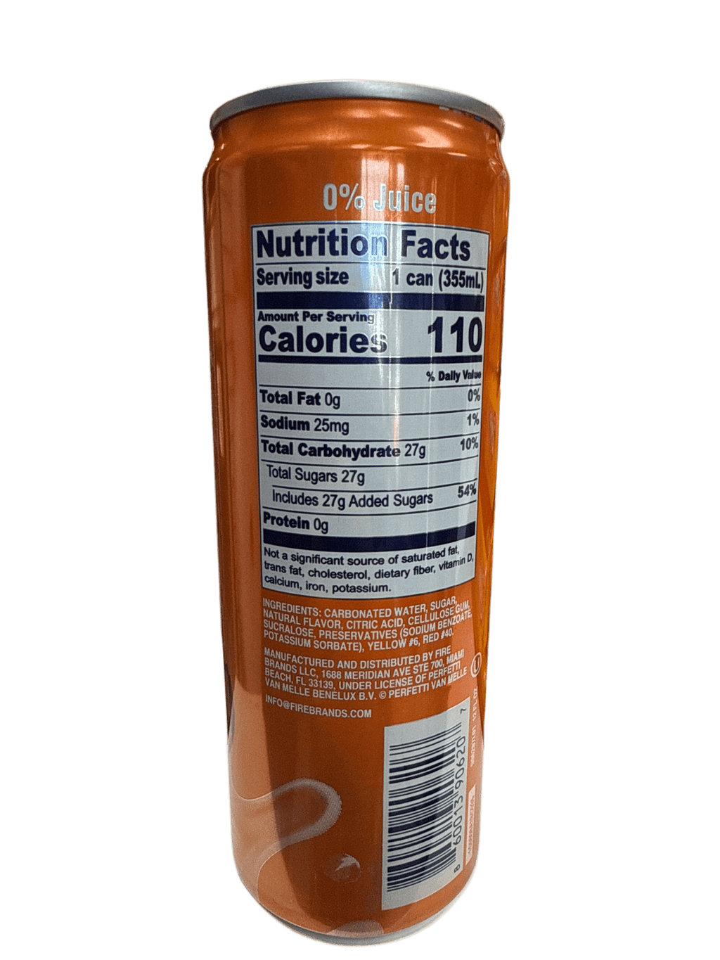 Air Heads Soda Orange Flavour 355ML – Exotic U.S Edition Drink - Modern Hustle Marketplace