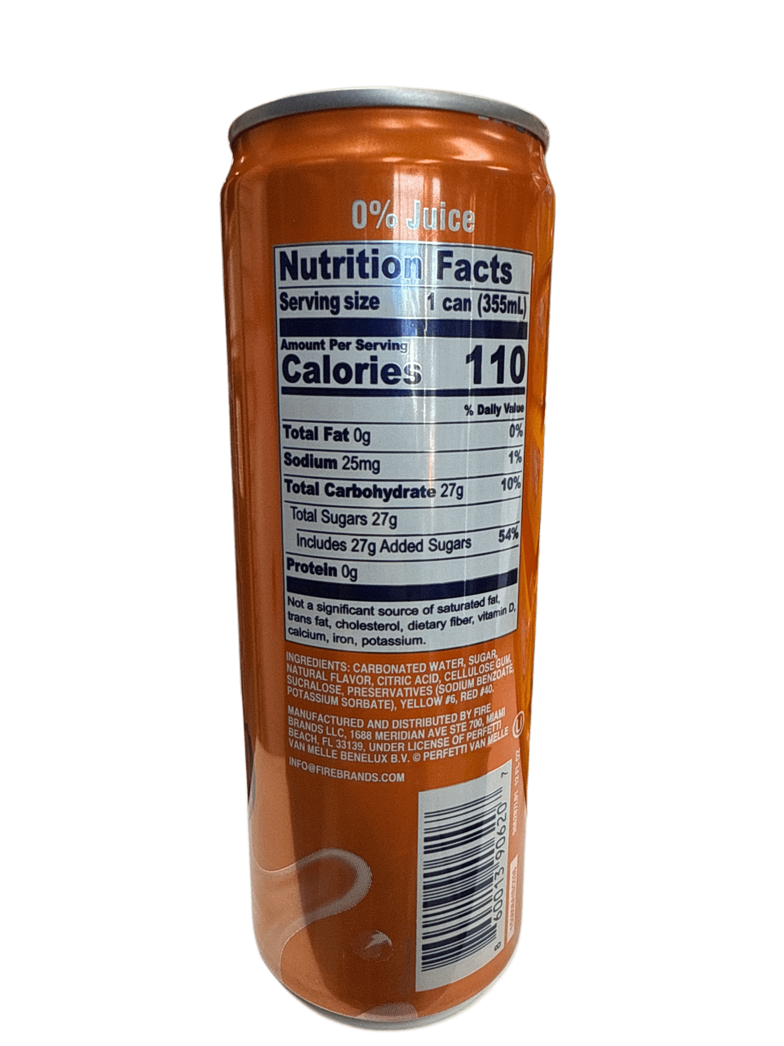 Air Heads Soda Orange Flavour 355ML – Exotic U.S Edition Drink - Modern Hustle Marketplace