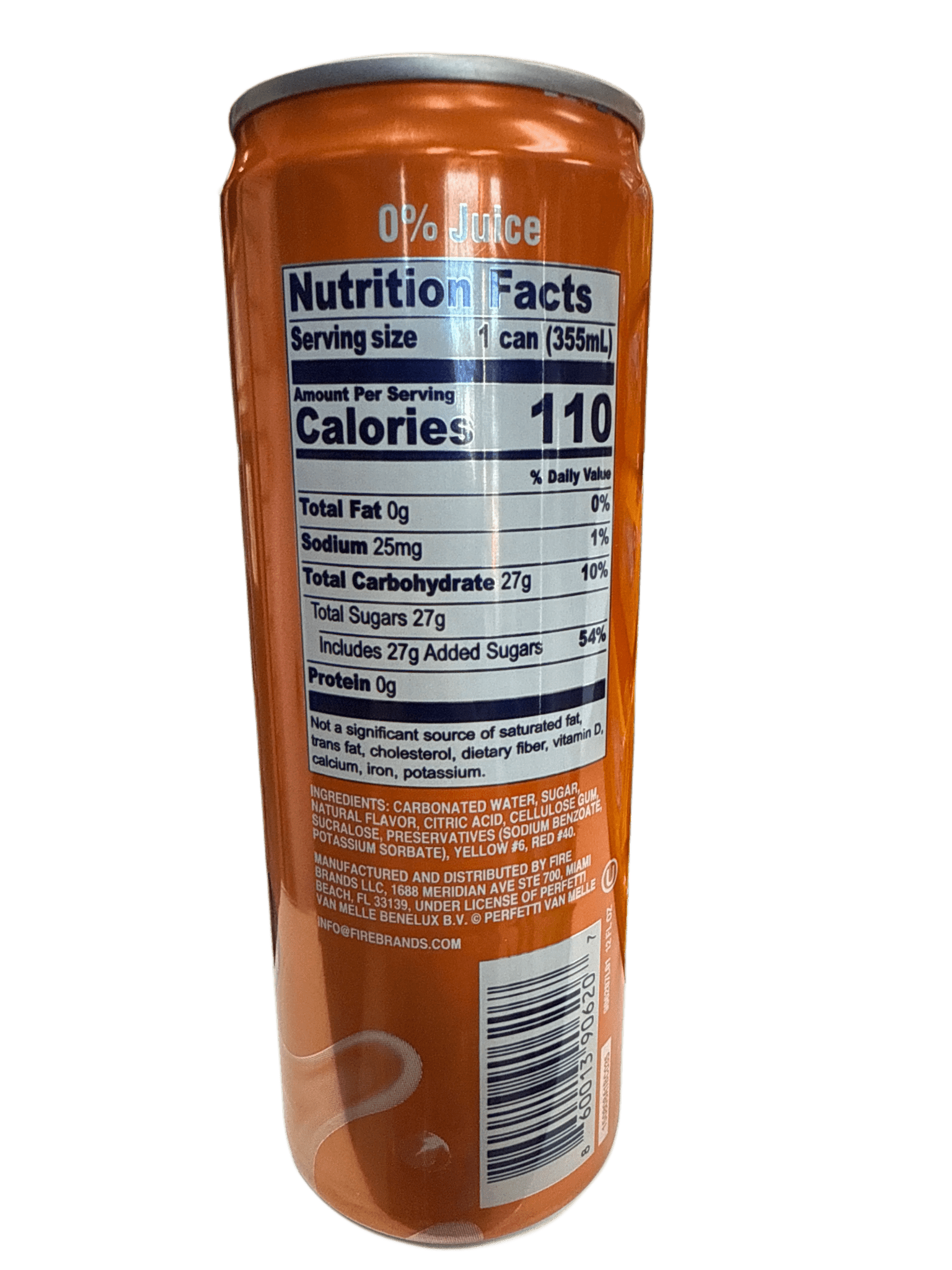 Air Heads Soda Orange Flavour 355ML – Exotic U.S Edition Drink - Modern Hustle Marketplace