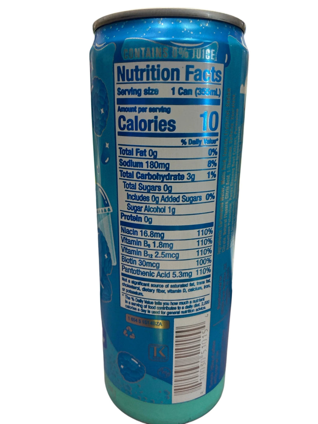 Alani Nu Blue Slush Energy Drink 355ML - U.S Edition - Modern Hustle Marketplace