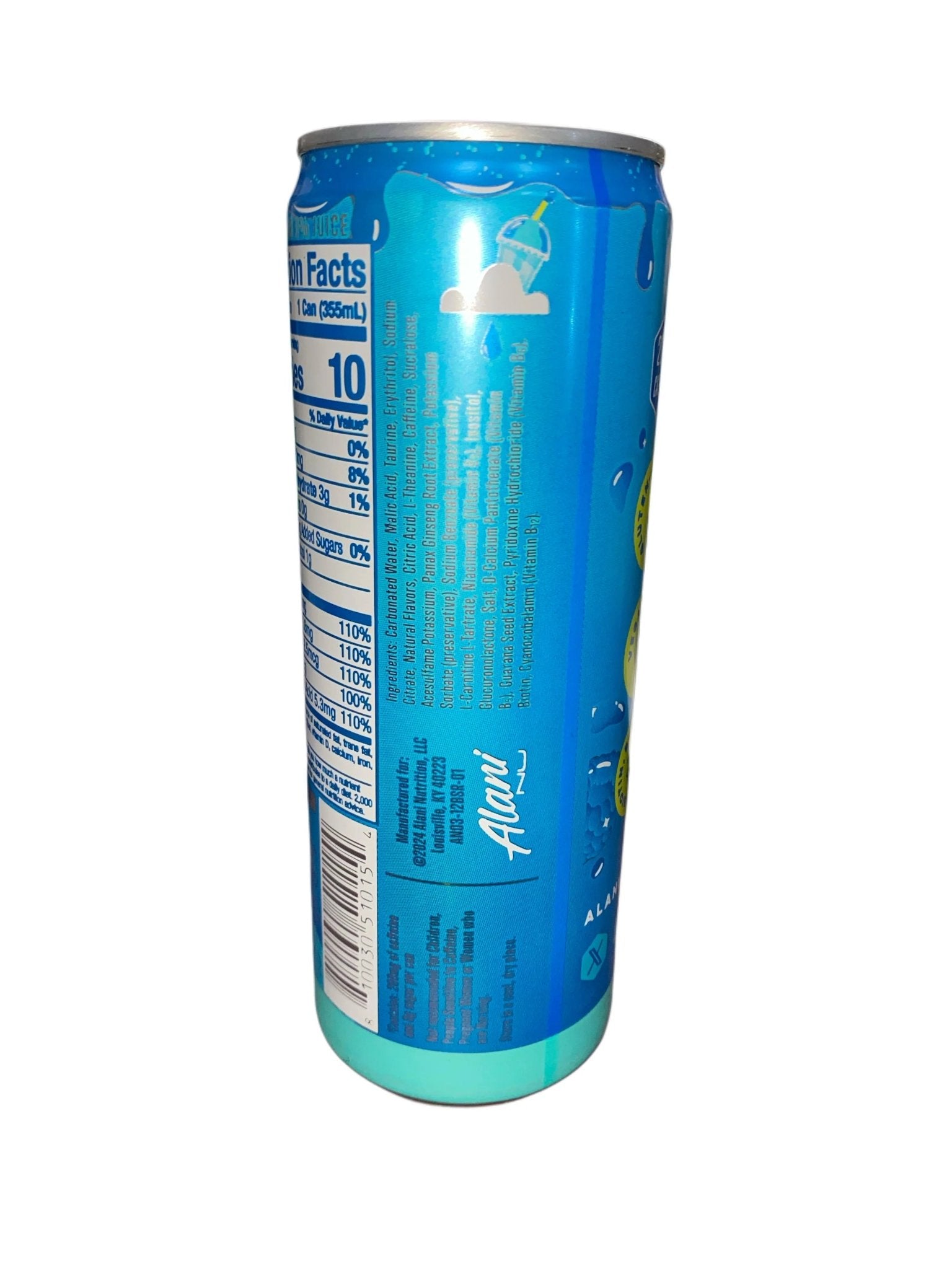 Alani Nu Blue Slush Energy Drink 355ML - U.S Edition - Modern Hustle Marketplace