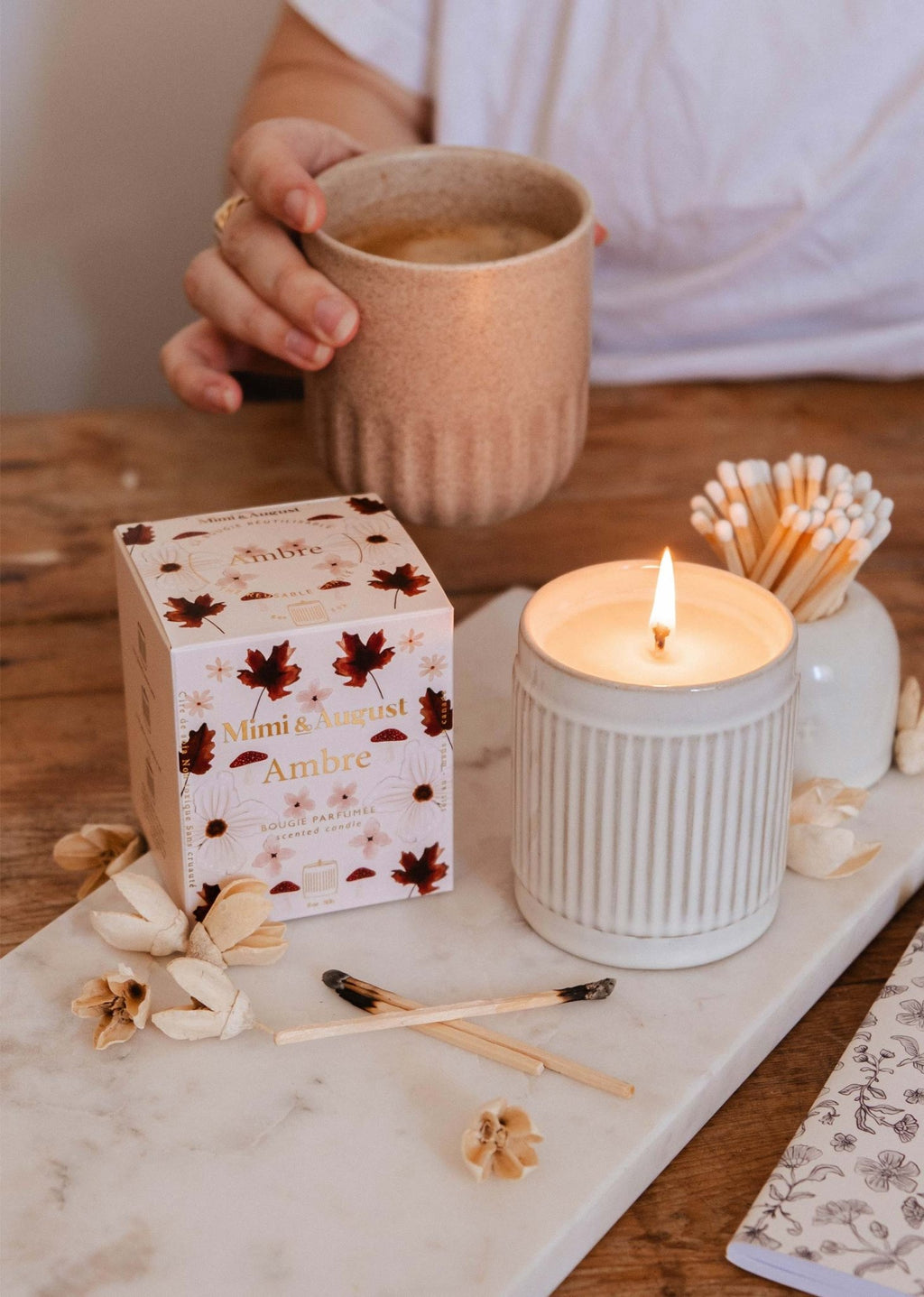 Ambre - Reusable Candle - Modern Hustle Marketplace