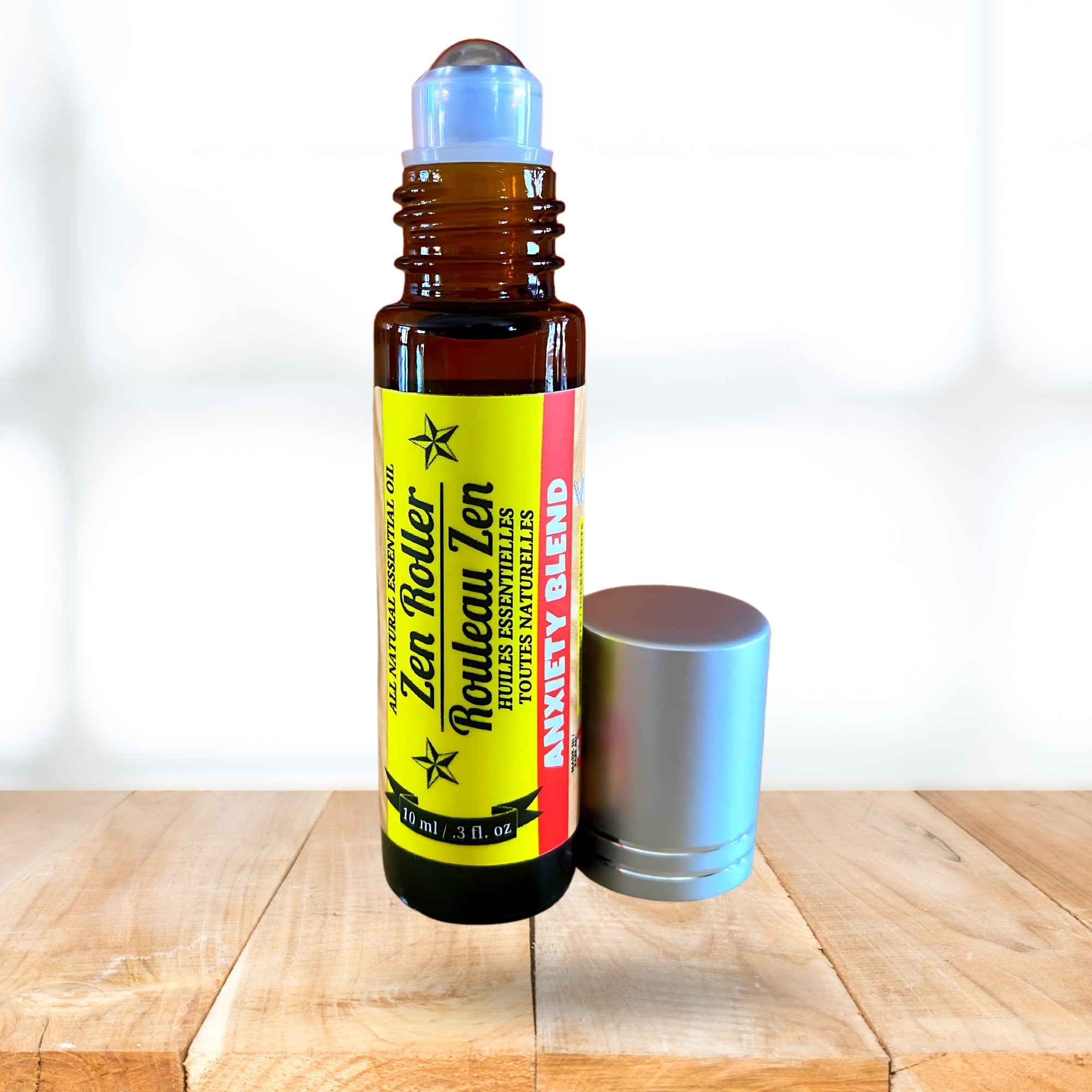 Anxiety Blend Essential Oil Roll - On (10ml) – Rosewood, Bergamot & Ylang Ylang | Calming Aromatherapy for Stress & Anxiety Relief - Modern Hustle Marketplace