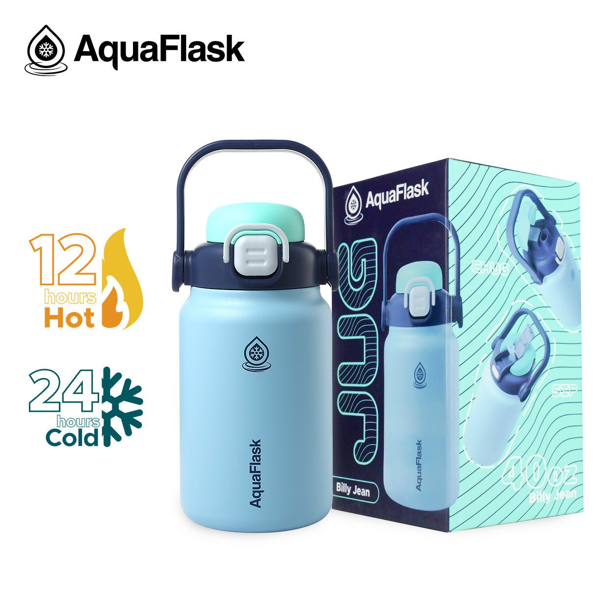 AquaFlask Jug 1.18L (40oz) - Modern Hustle Marketplace