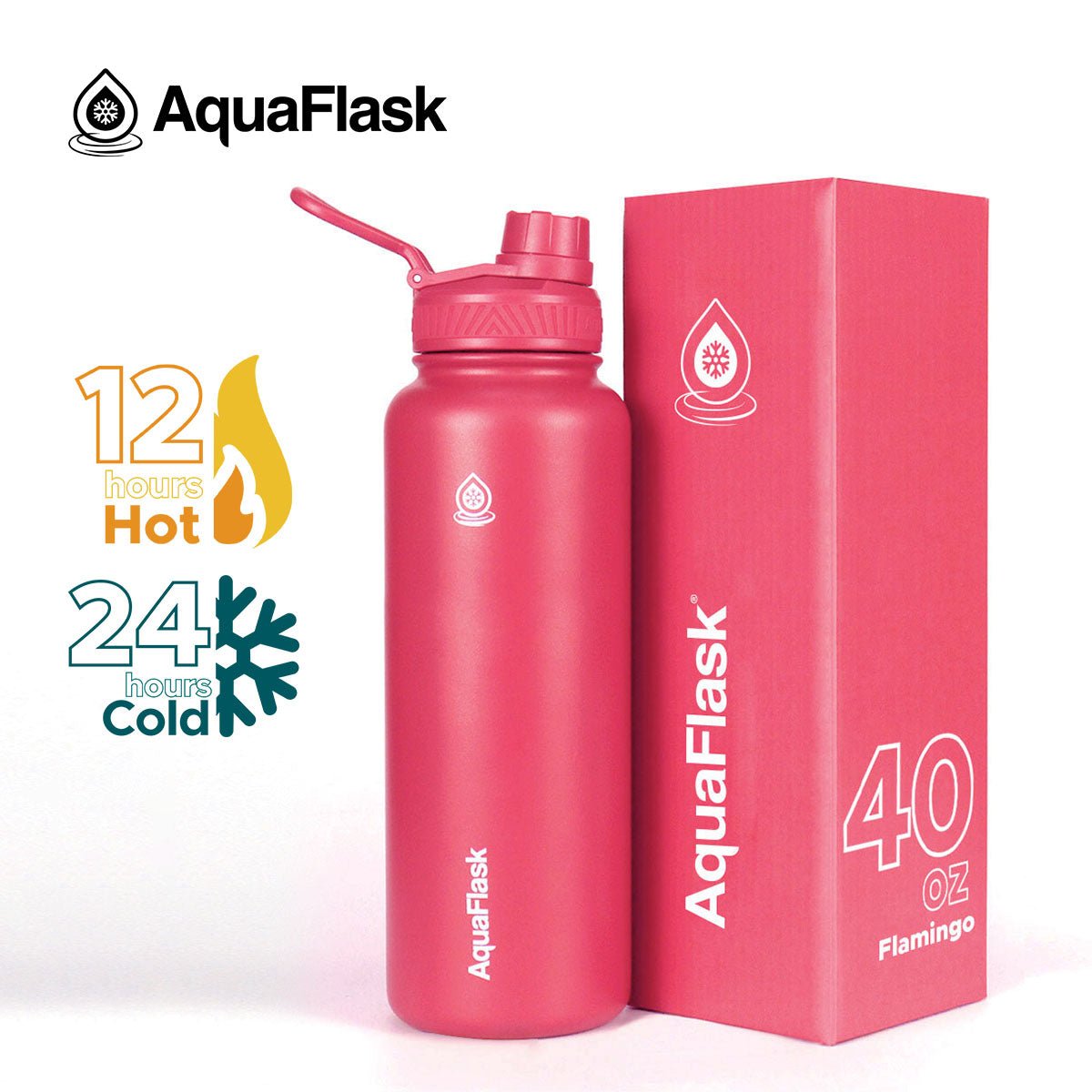 AquaFlask Original Vacuum Insulated Water Bottles 1080ml (40oz) - Modern Hustle Marketplace
