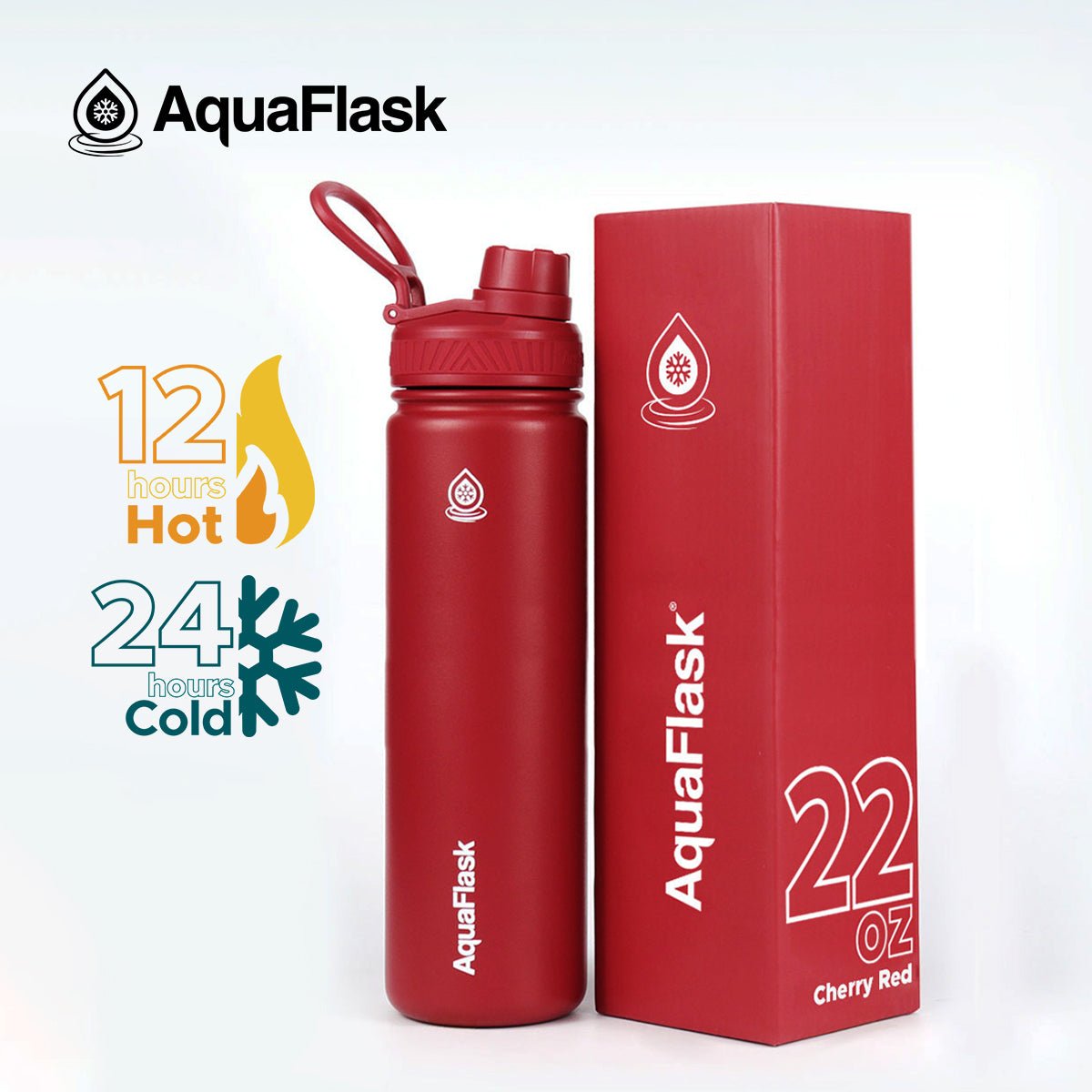 AquaFlask Original Vacuum Insulated Water Bottles 650ml (22oz) - Modern Hustle Marketplace