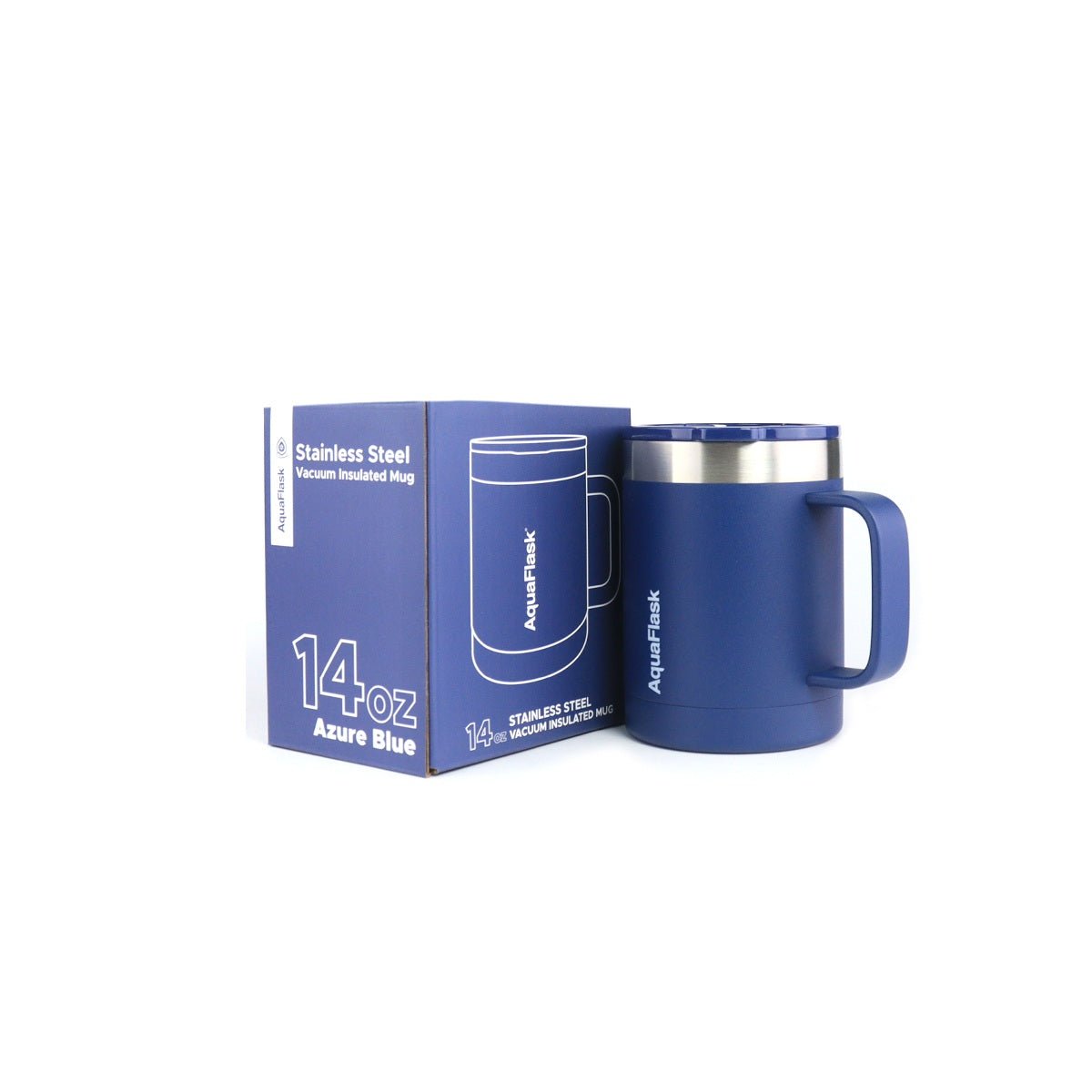 Aquaflask Thermal Insulated Lidded Mug With Handle 415ml (14 oz) - Modern Hustle Marketplace