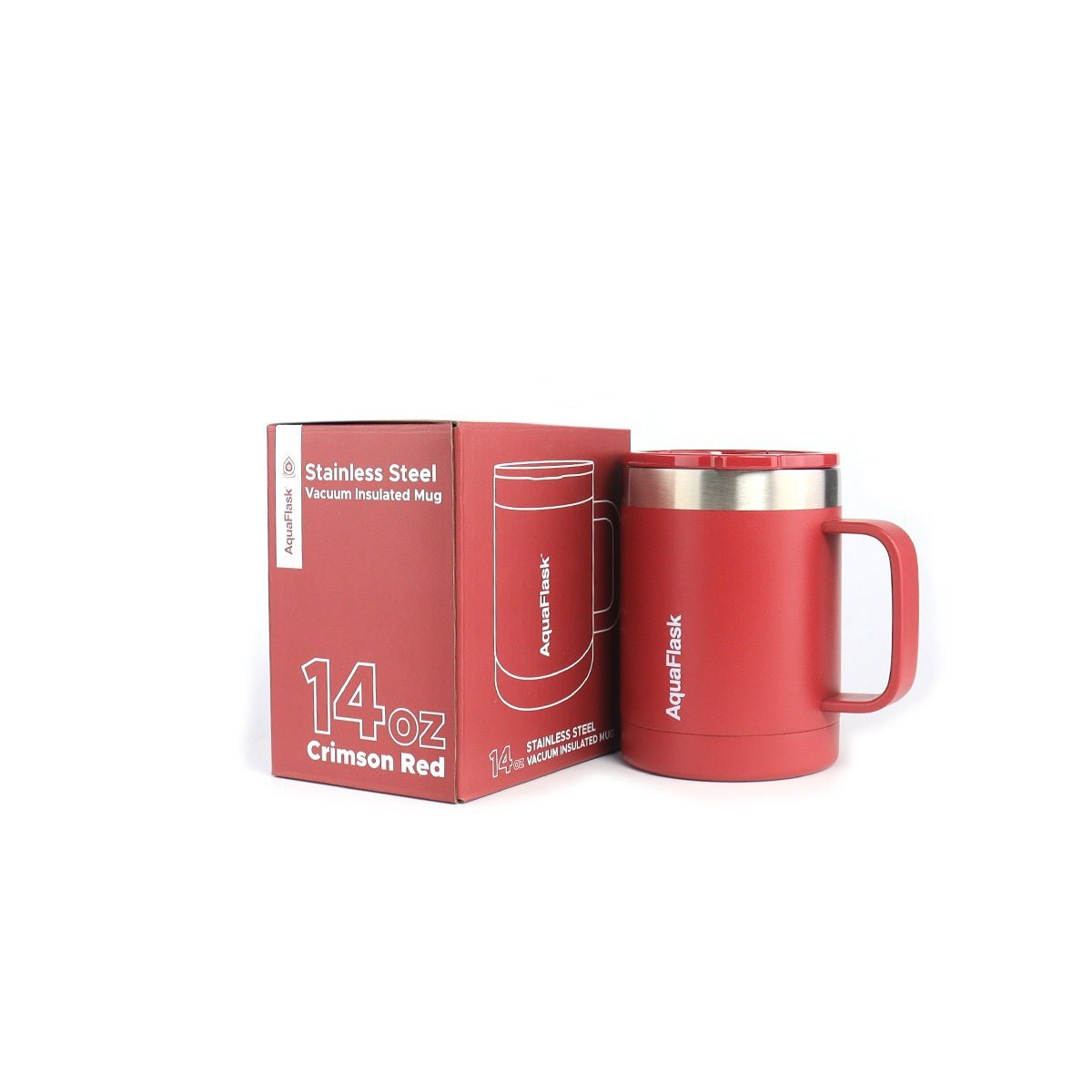 Aquaflask Thermal Insulated Lidded Mug With Handle 415ml (14 oz) - Modern Hustle Marketplace