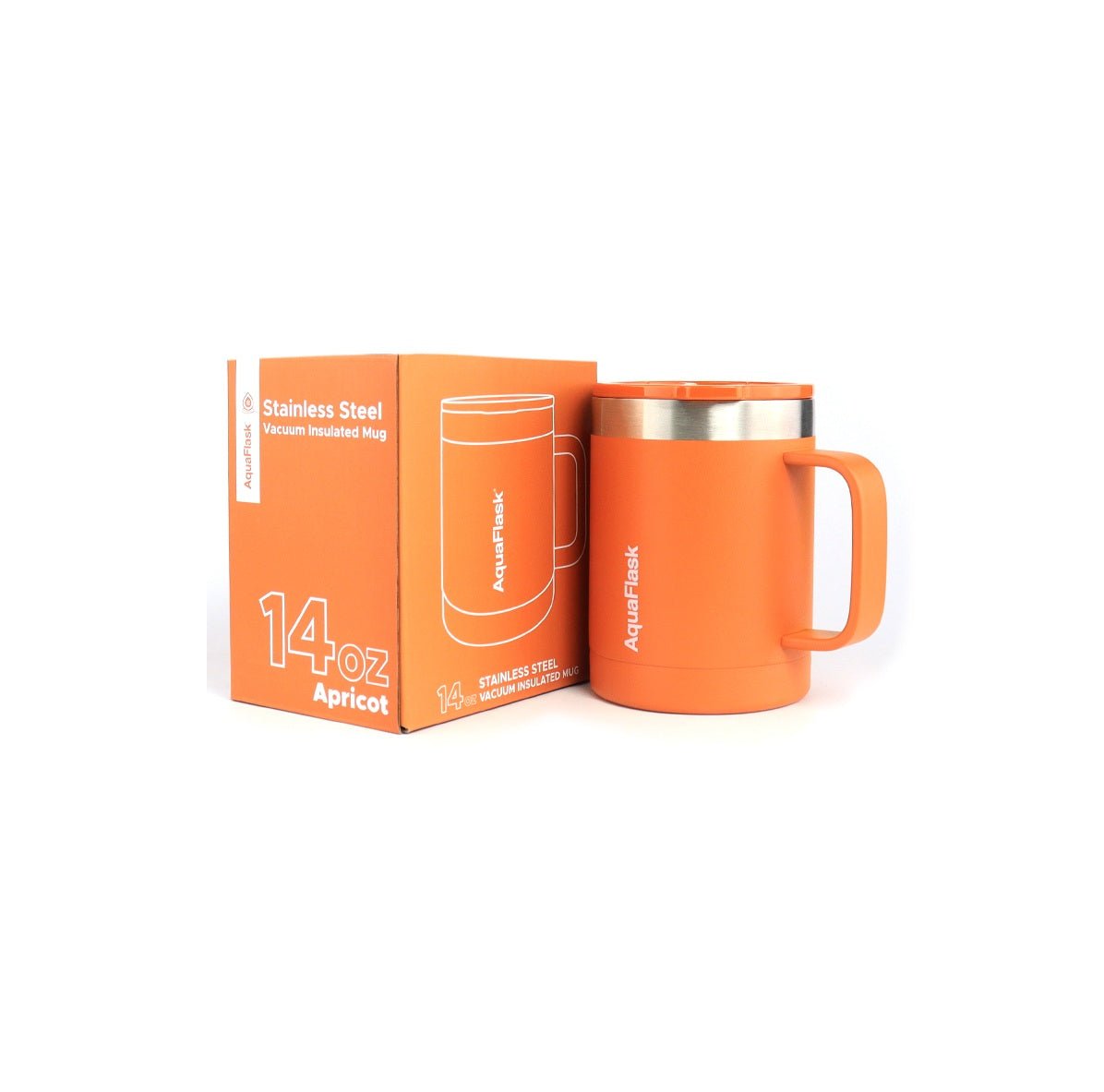Aquaflask Thermal Insulated Lidded Mug With Handle 415ml (14 oz) - Modern Hustle Marketplace