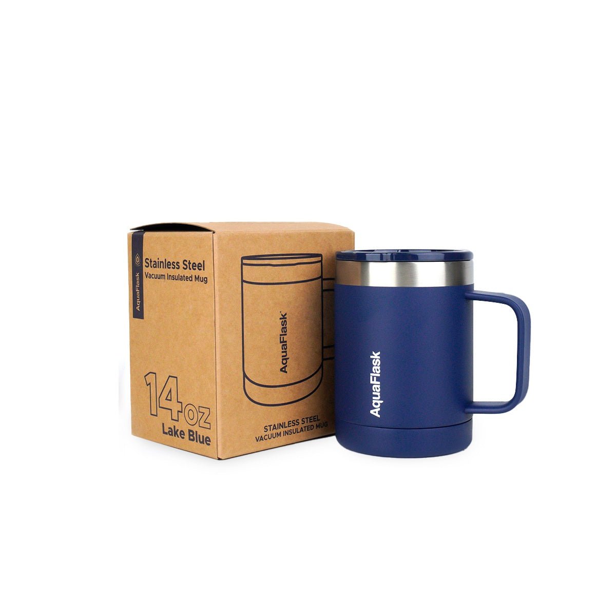 Aquaflask Thermal Insulated Lidded Mug With Handle 415ml (14 oz) - Modern Hustle Marketplace