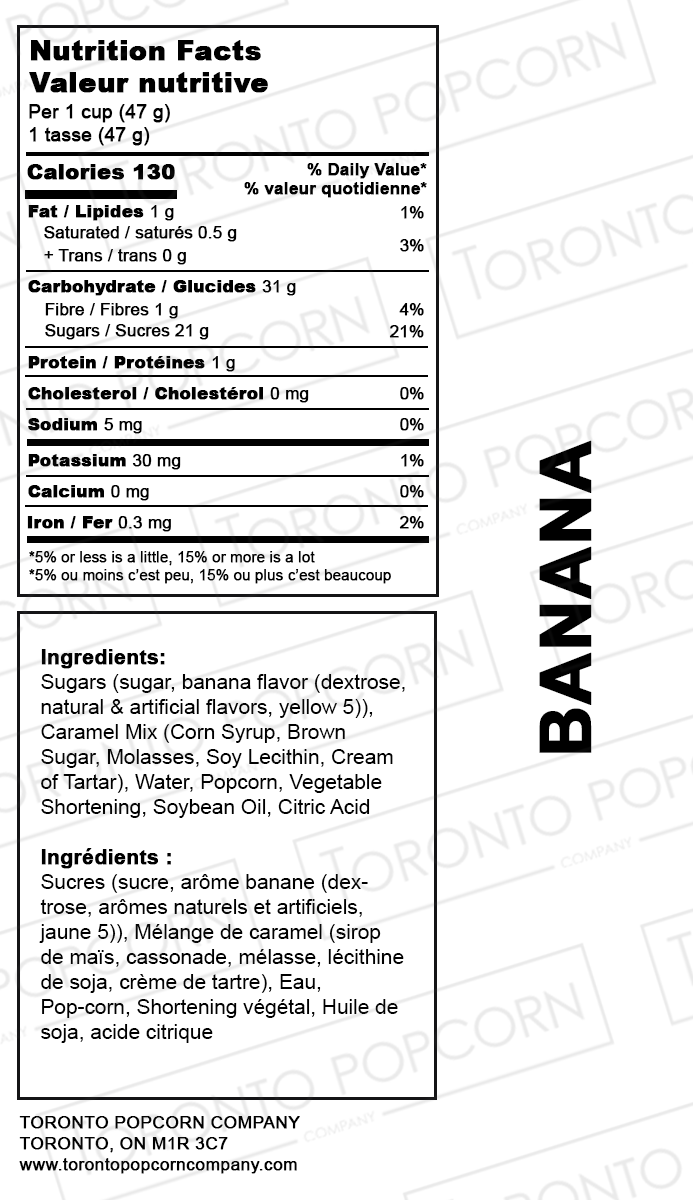 Banana Popcorn - Modern Hustle Marketplace