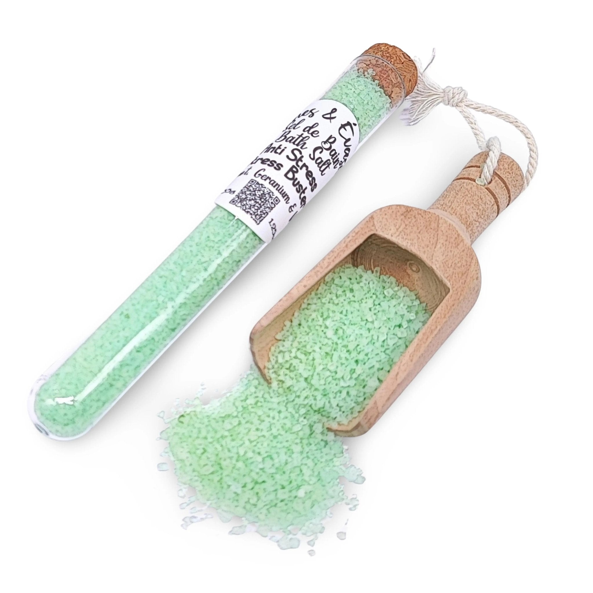 Bath Salt - Stress Buster Potion - Bergamot, Geranium & Vetiver Essential Oils - Modern Hustle Marketplace
