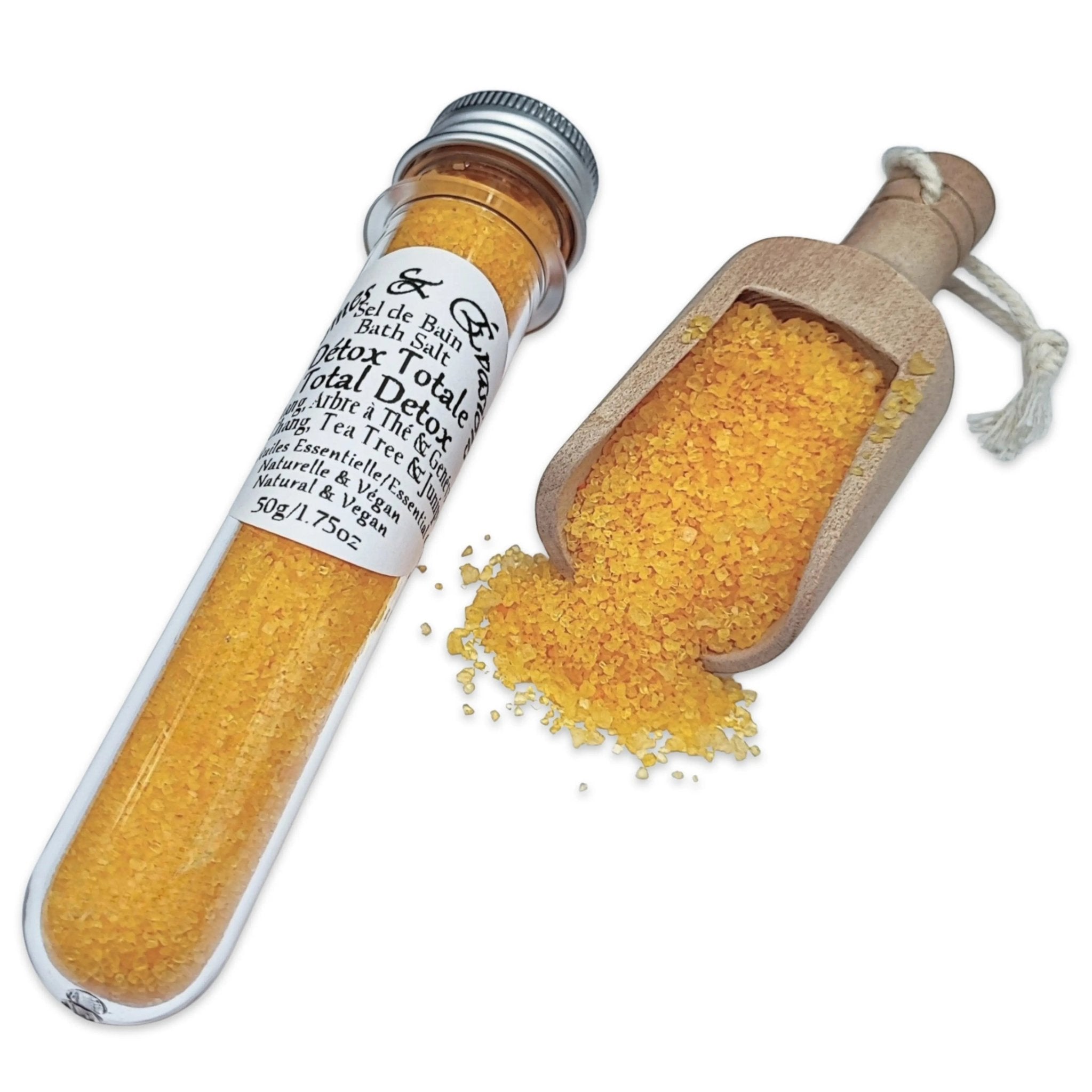 Bath Salt - Total Detox Potion - May Chang, Tea Tree & Juniper Essential Oils - Modern Hustle Marketplace