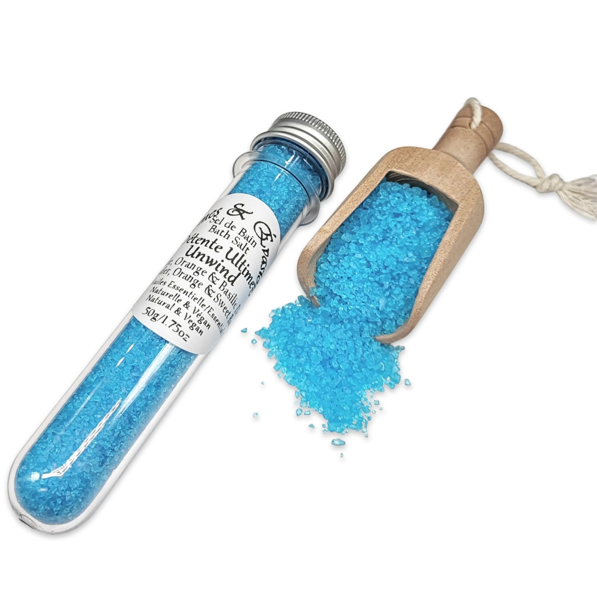 Bath Salt - Unwind Potion - Lavender, Orange & Sweet Basil Essential Oils - Modern Hustle Marketplace