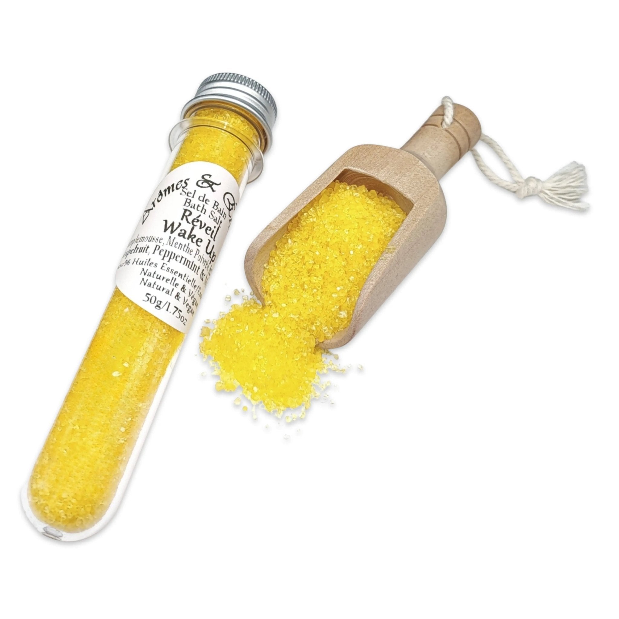 Bath Salt - Wake Up Potion - Grapefruit, Peppermint & May Chang Essential Oils - Modern Hustle Marketplace