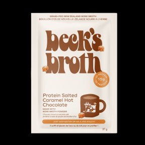 Beck's Broth - Protein Salted Caramel HotChocolate (36g) - Modern Hustle Marketplace