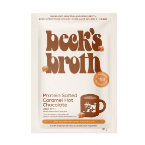 Beck's Broth - Protein Salted Caramel HotChocolate (36g) - Modern Hustle Marketplace