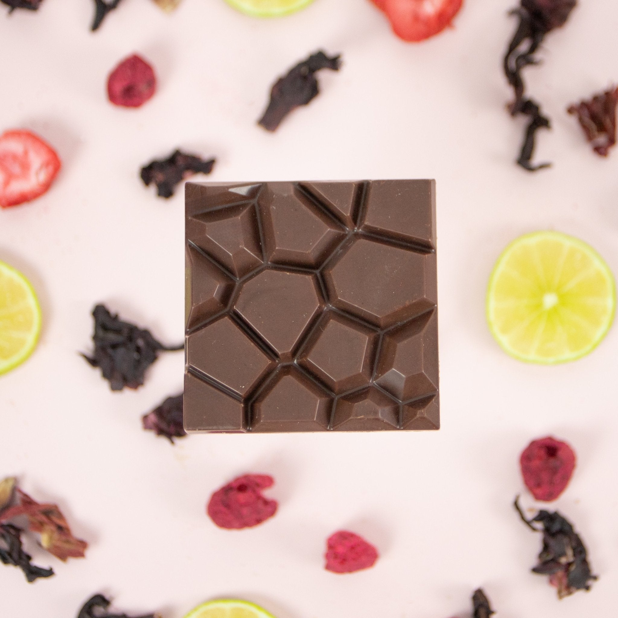 berry hibiscus margarita chocolate bar - Modern Hustle Marketplace