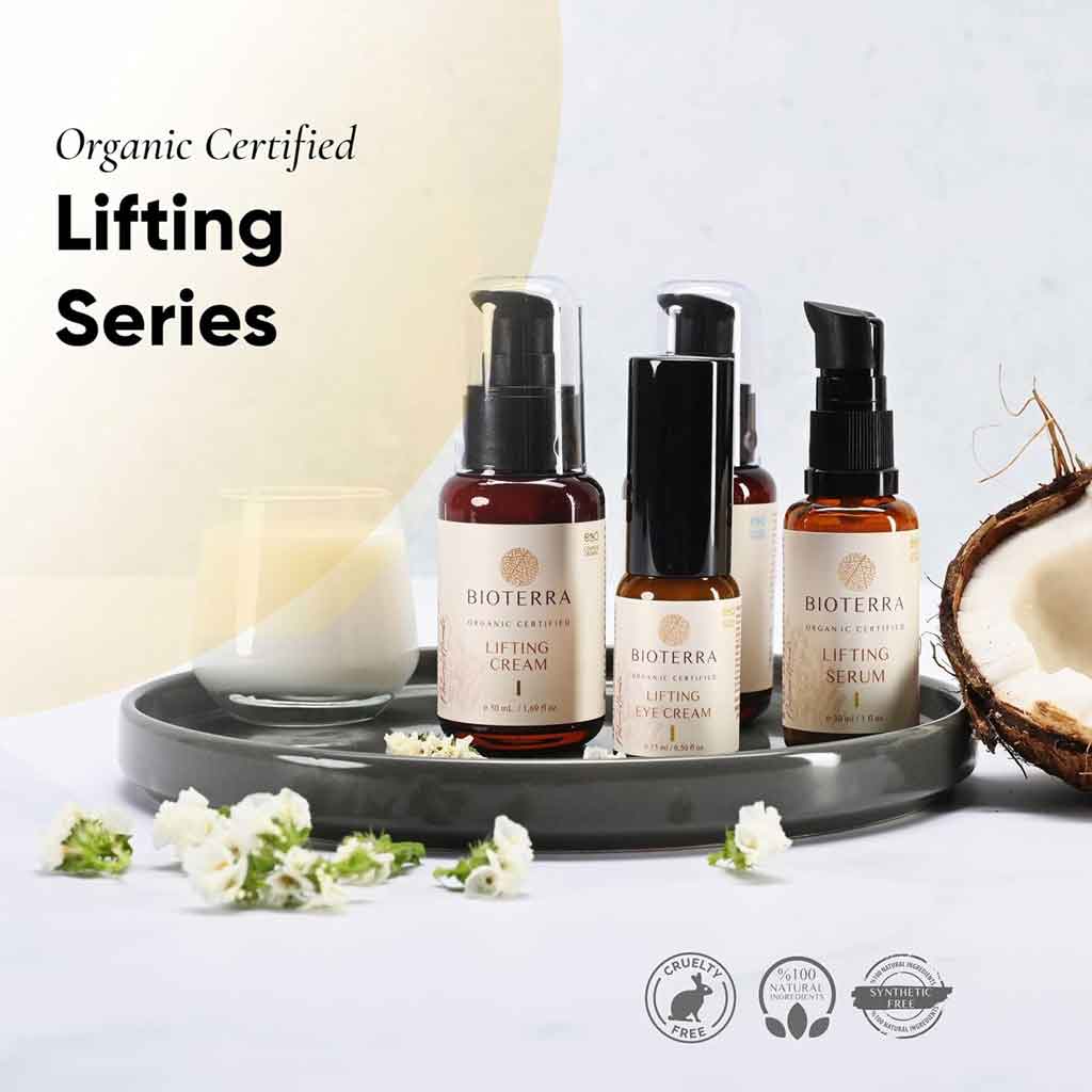 Bioterra Organic Collagen - Boosting Anti - Aging Face Cream – 50 ml | Smooths & Firms Skin - Modern Hustle Marketplace