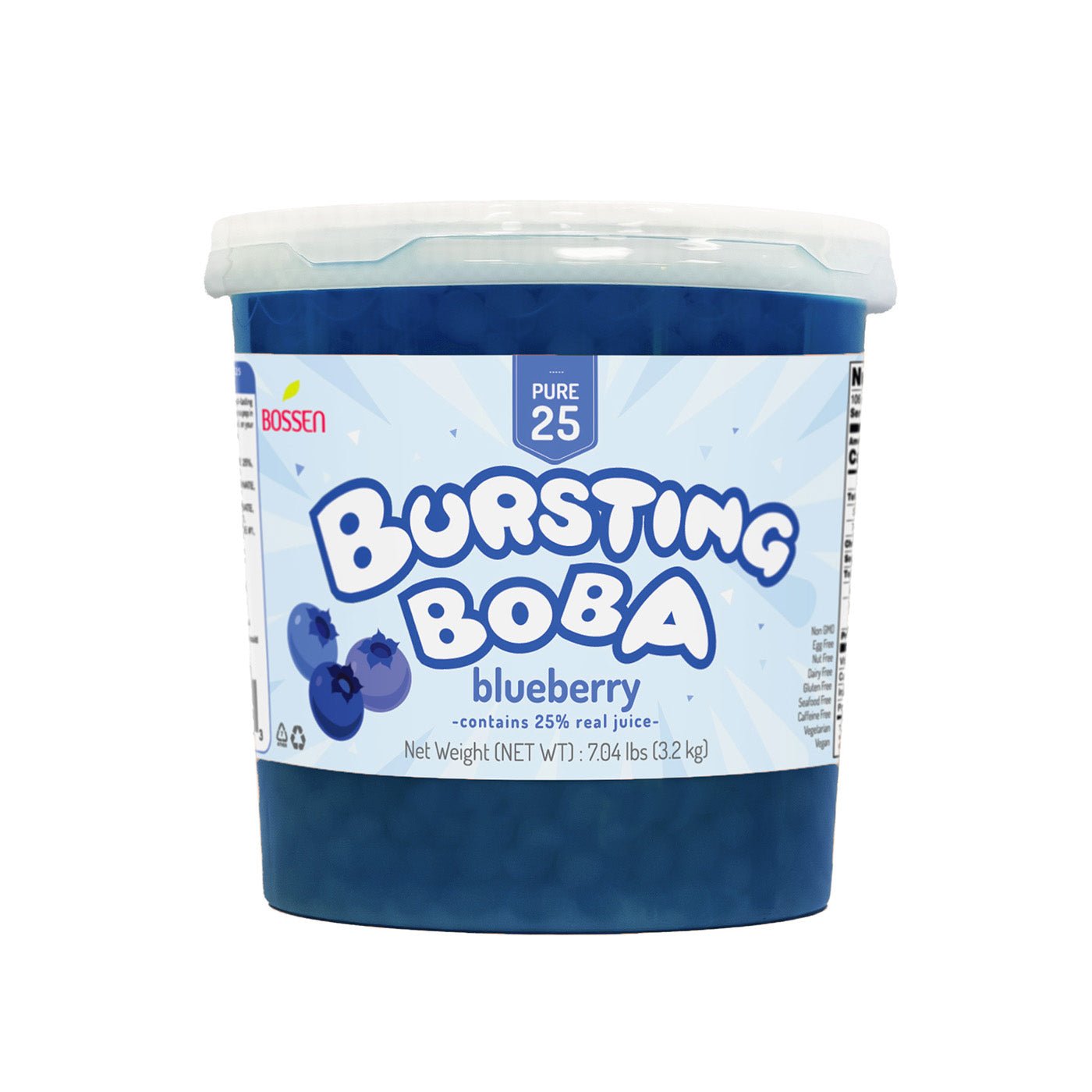 Blueberry Bursting Boba Pure25 - Popping Boba - Bossen - Canada - Modern Hustle Marketplace