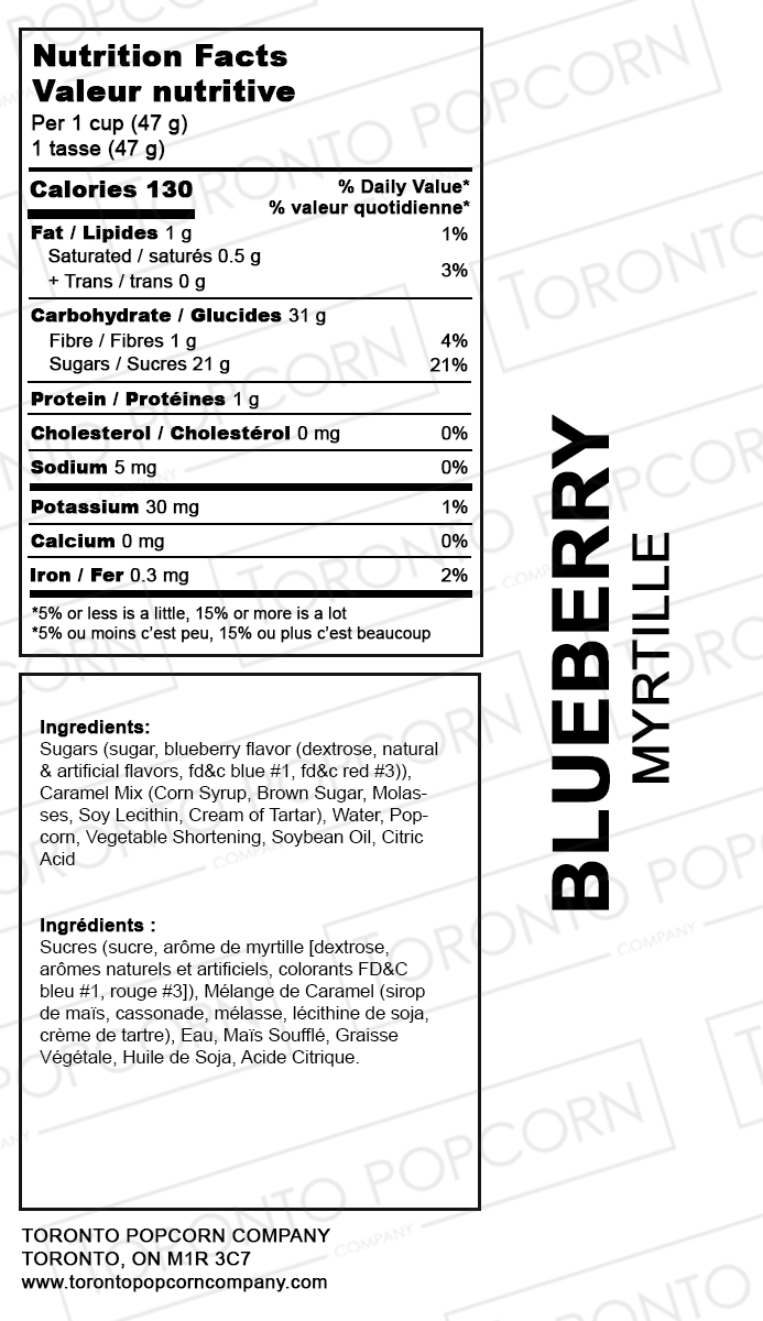 Blueberry Popcorn - Modern Hustle Marketplace