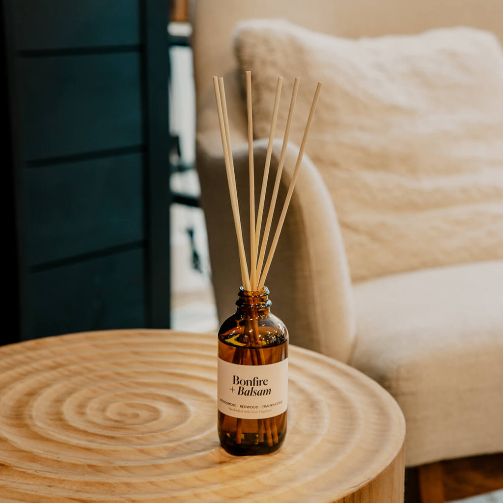 Bonfire + Balsam Reed Diffuser - Modern Hustle Marketplace