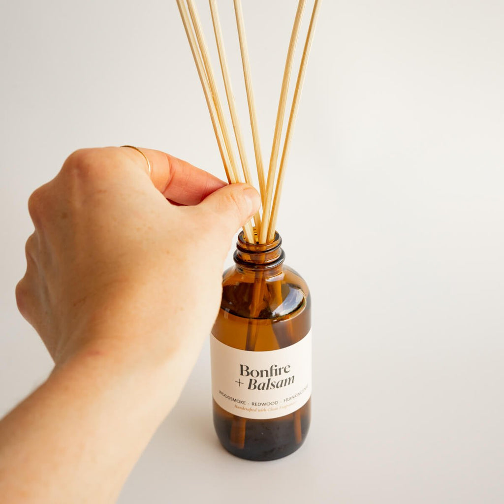 Bonfire + Balsam Reed Diffuser - Modern Hustle Marketplace