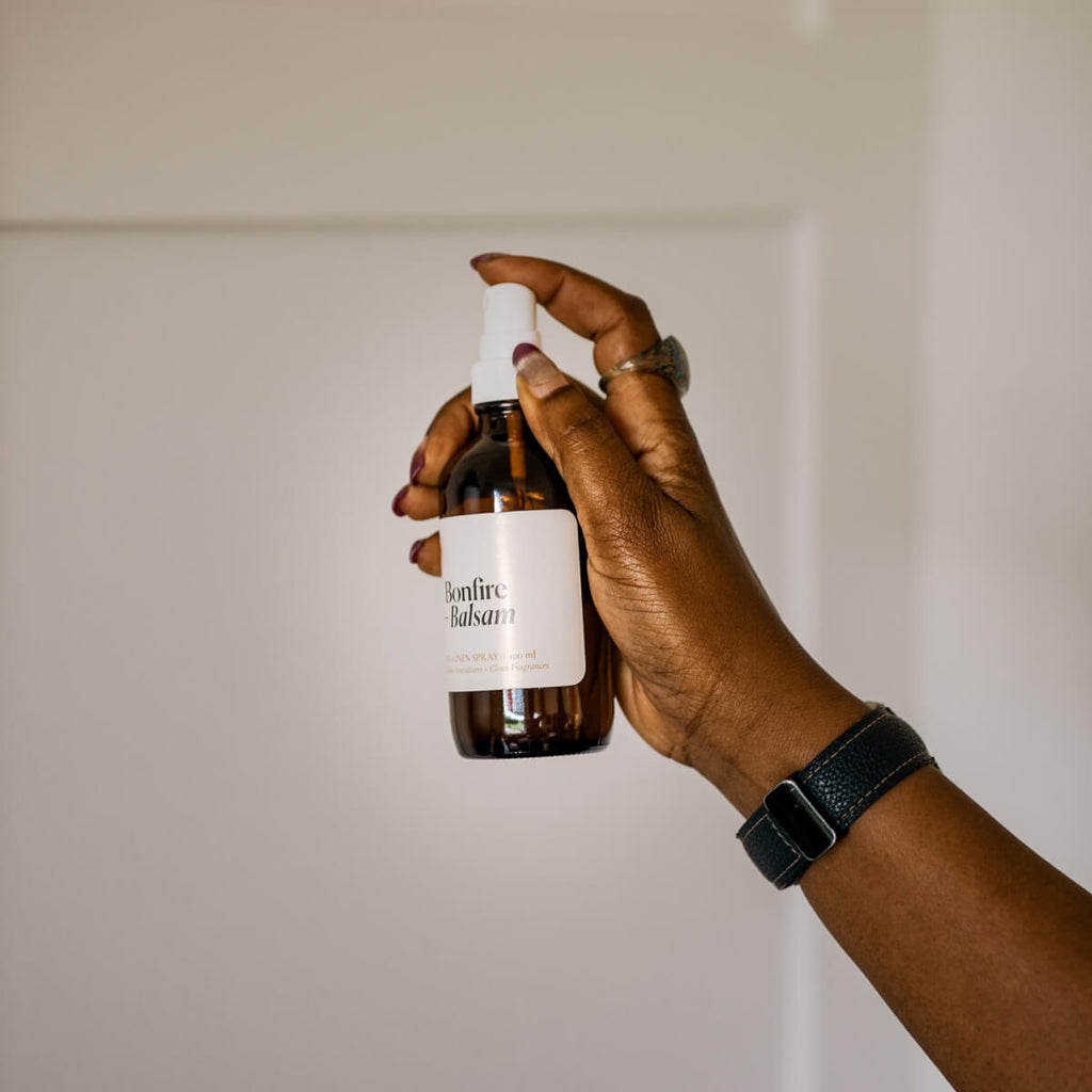 Bonfire + Balsam Room and Linen Spray - Modern Hustle Marketplace