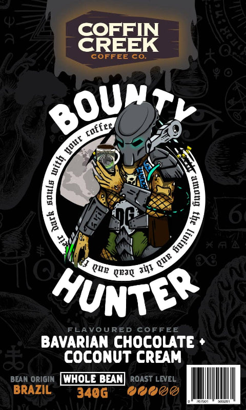 Bounty Hunter - Chocolate Coconut Flavor: Whole Bean - Modern Hustle Marketplace