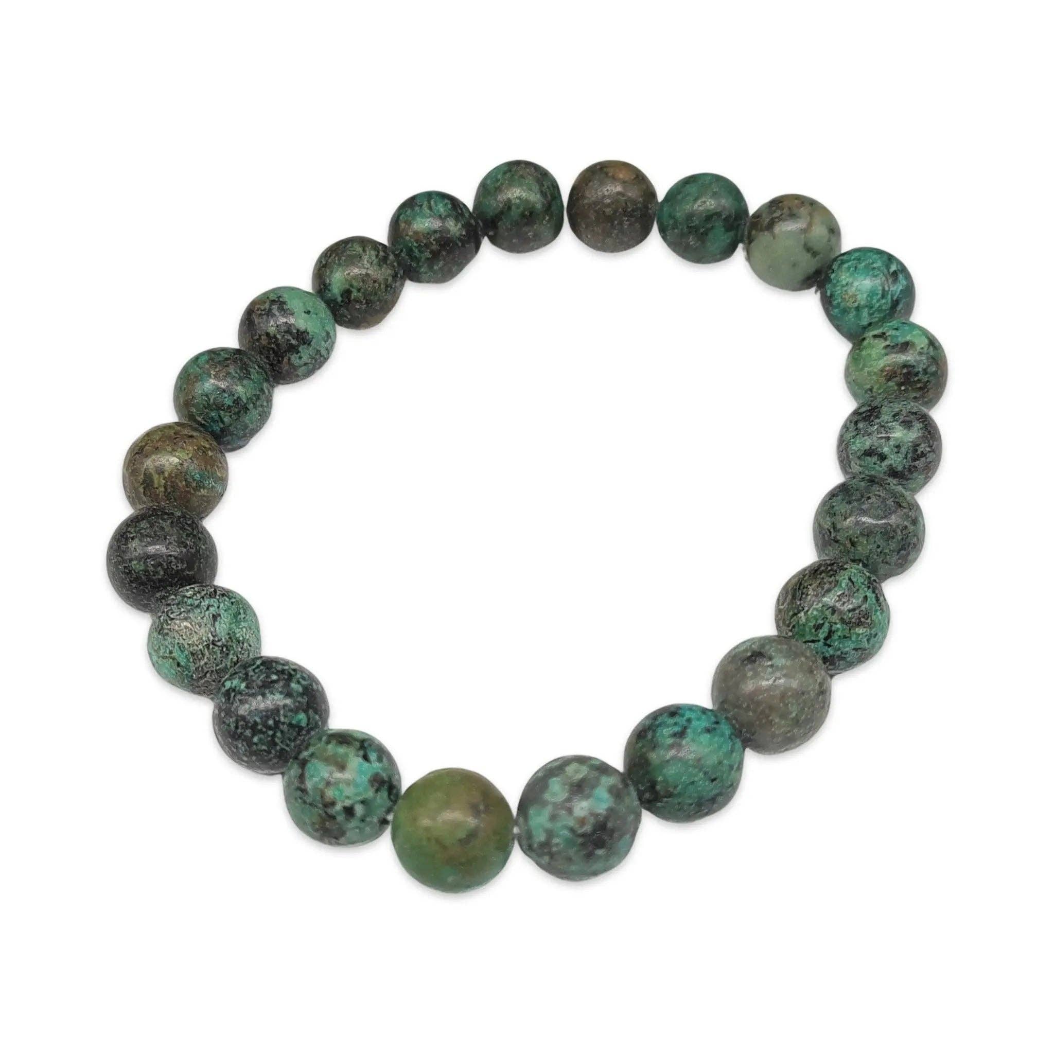 Bracelet - African Turquoise Jasper - 8mm - Modern Hustle Marketplace