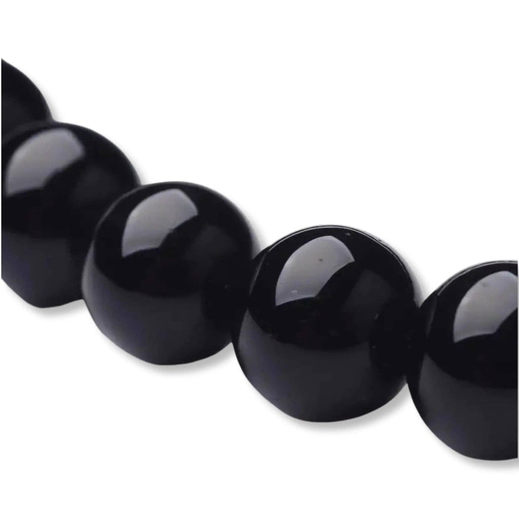 Bracelet - Black Agate - 6mm - Modern Hustle Marketplace