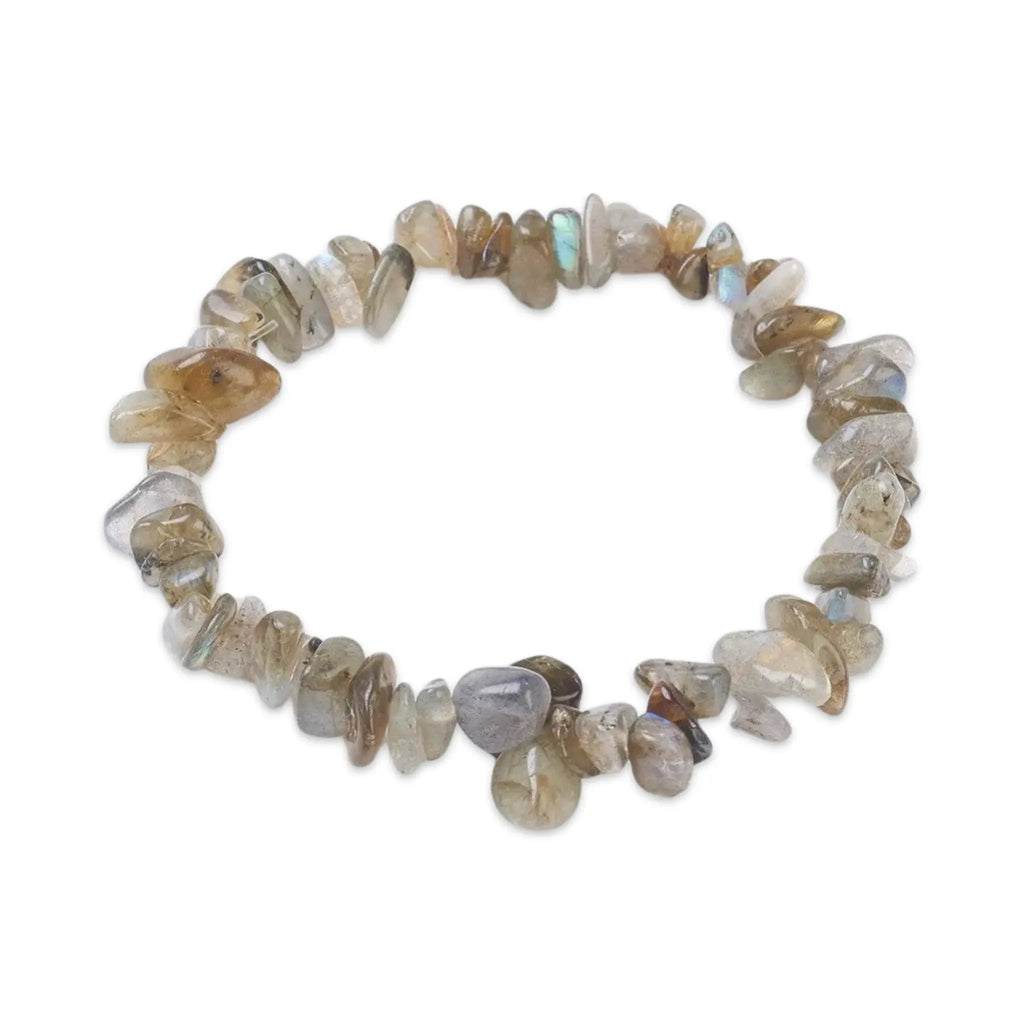 Bracelet - Labradorite - Chips - Small - Modern Hustle Marketplace