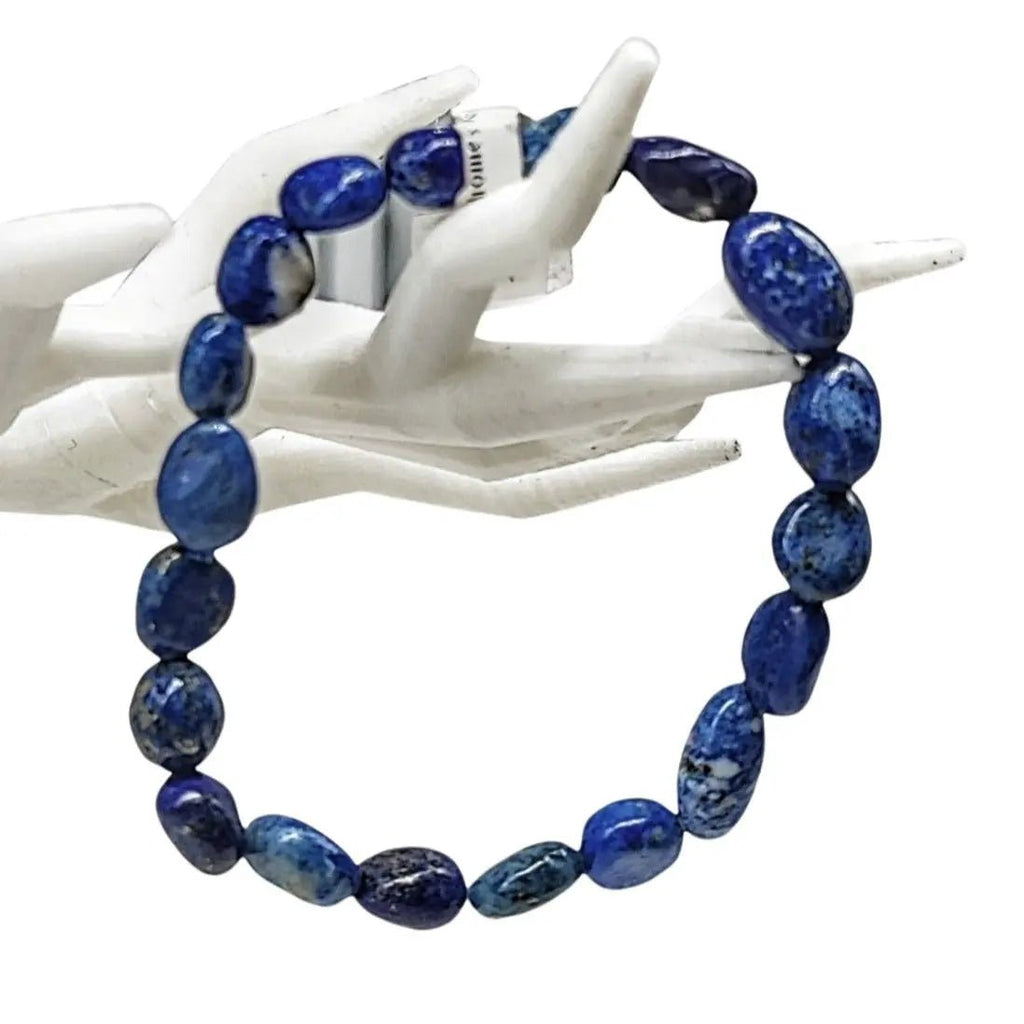 Bracelet - Lapis Lazuli - Small Natural Shape Stone - Modern Hustle Marketplace