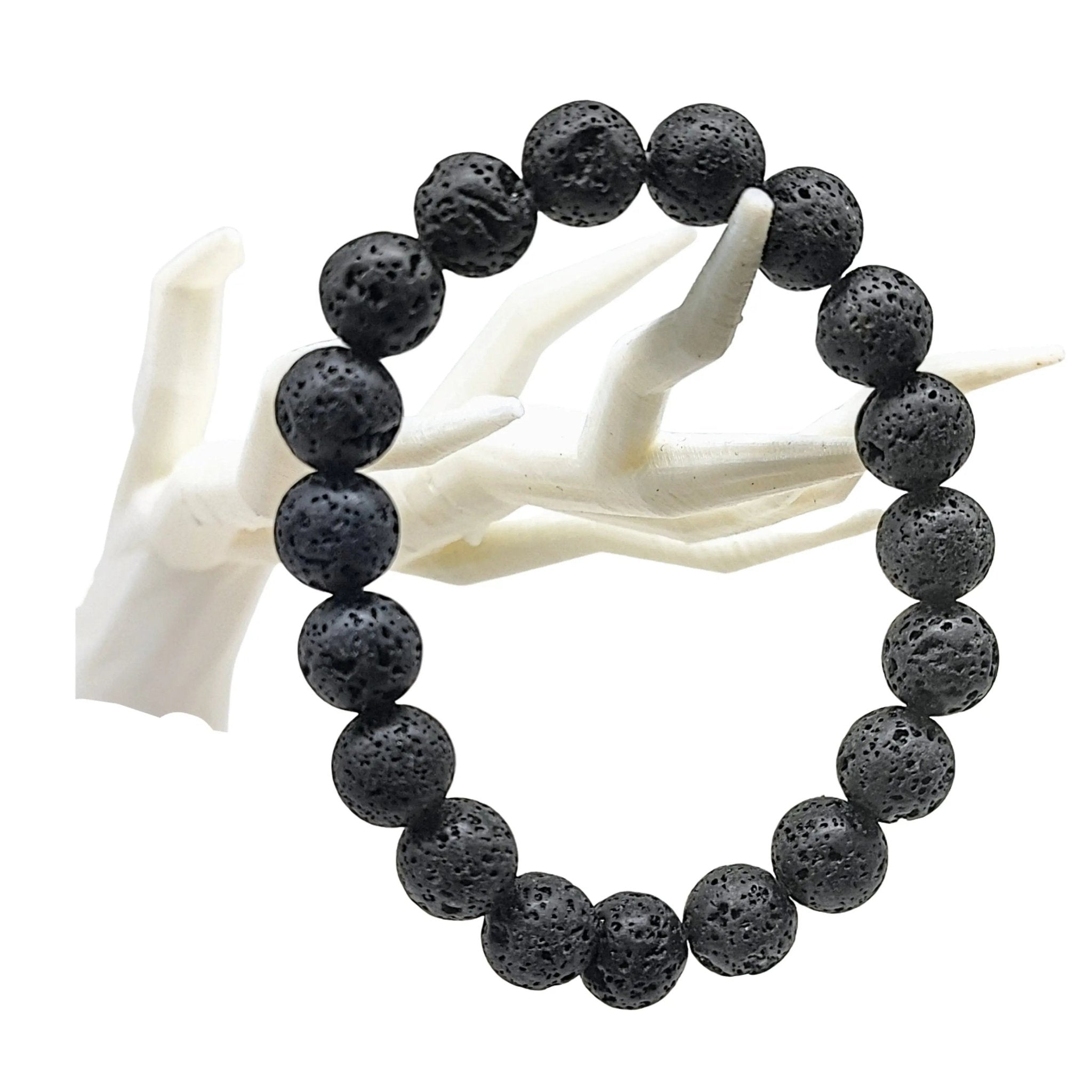 Bracelet - Lava Rock - 10mm - Modern Hustle Marketplace
