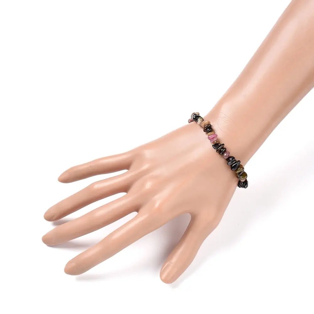 Bracelet - Mixed Tourmaline - Chips - Modern Hustle Marketplace