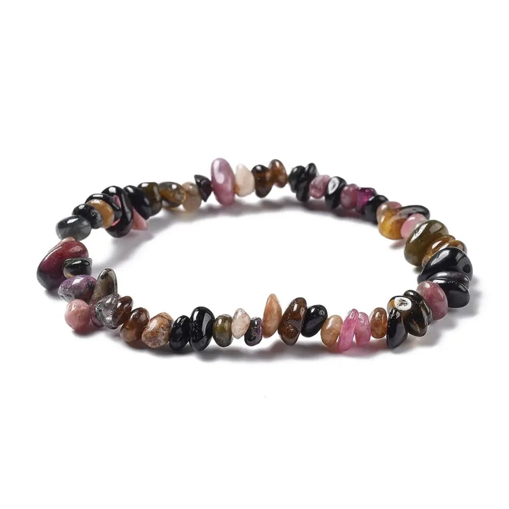 Bracelet - Mixed Tourmaline - Chips - Modern Hustle Marketplace
